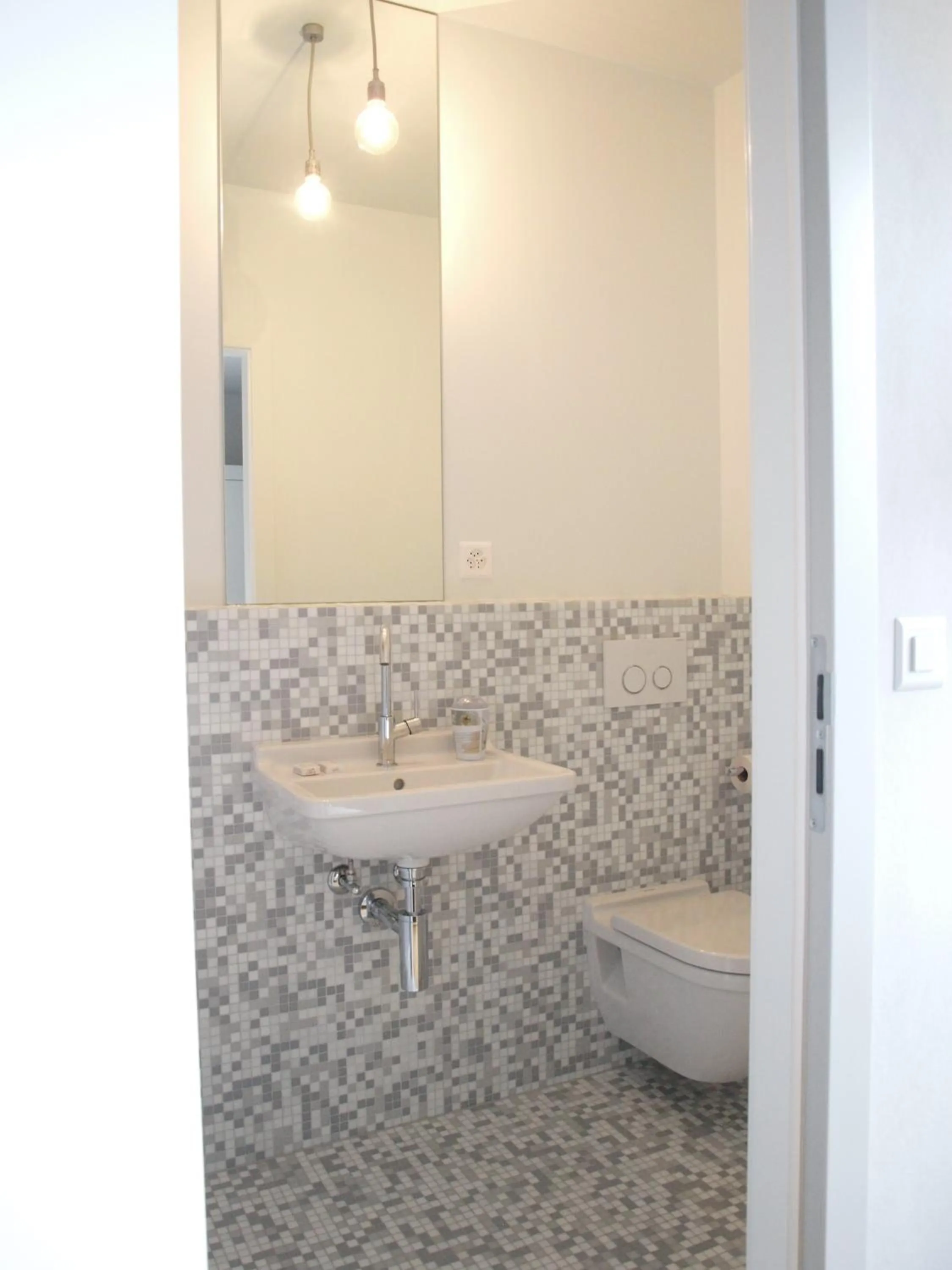 Bathroom in Auberge de Founex