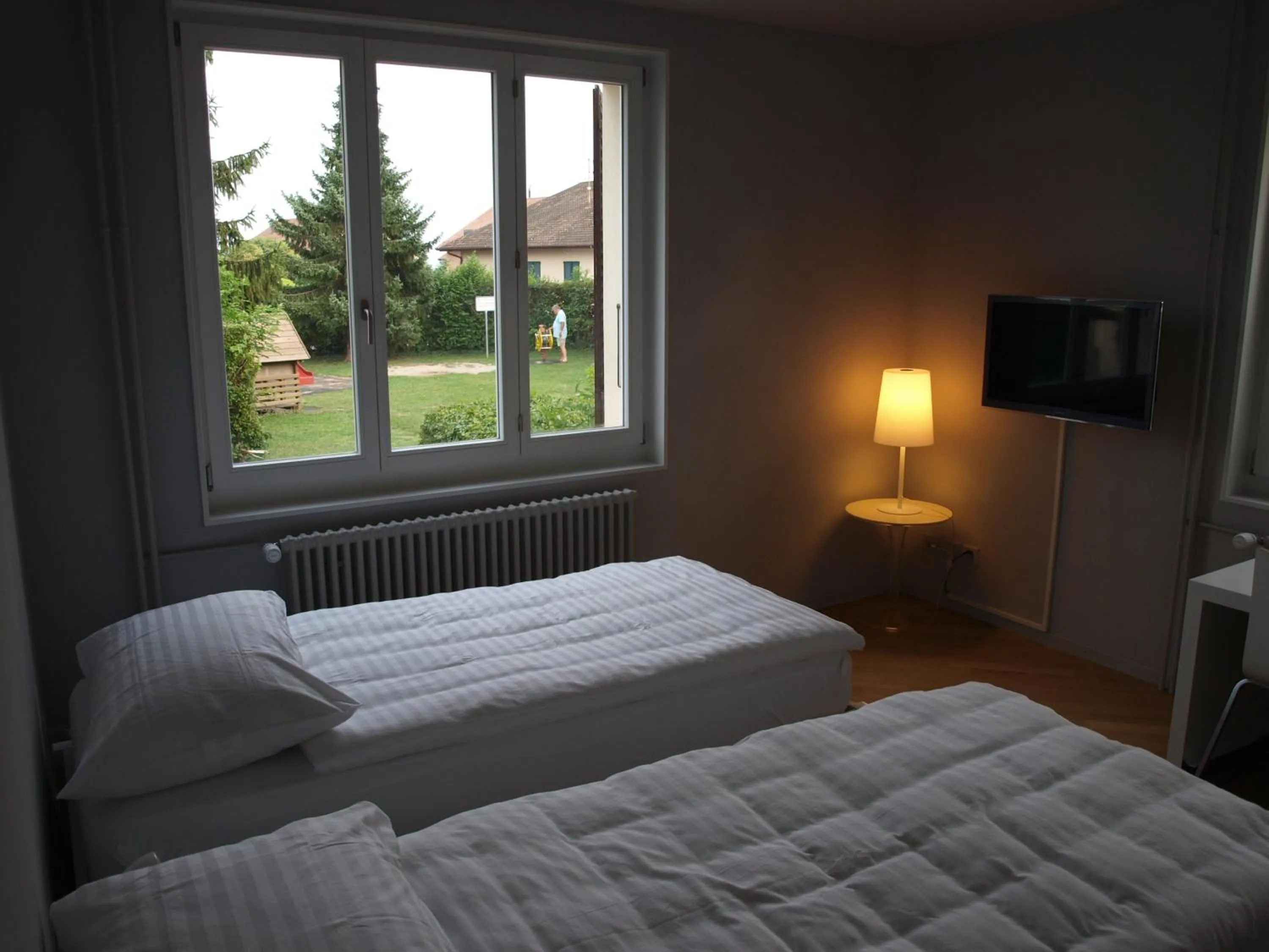 Bedroom, Bed in Auberge de Founex