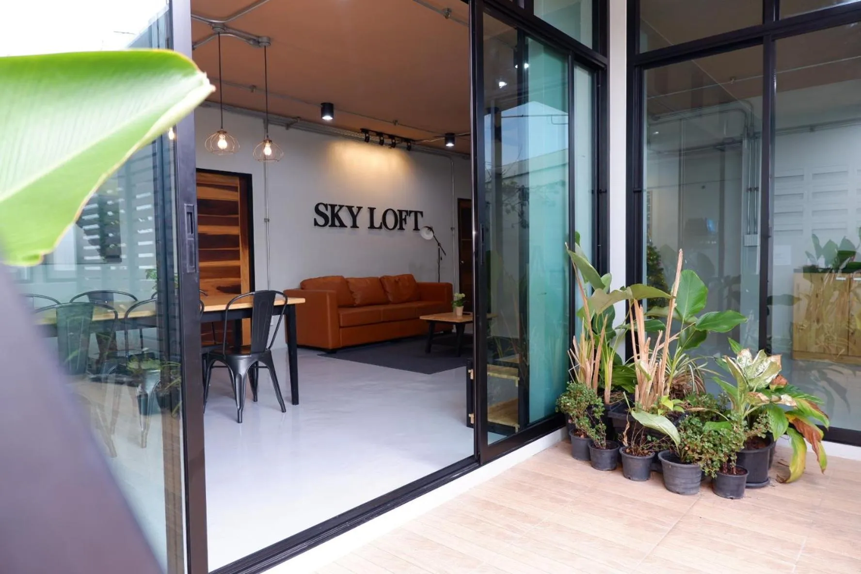 Living room in Otter House