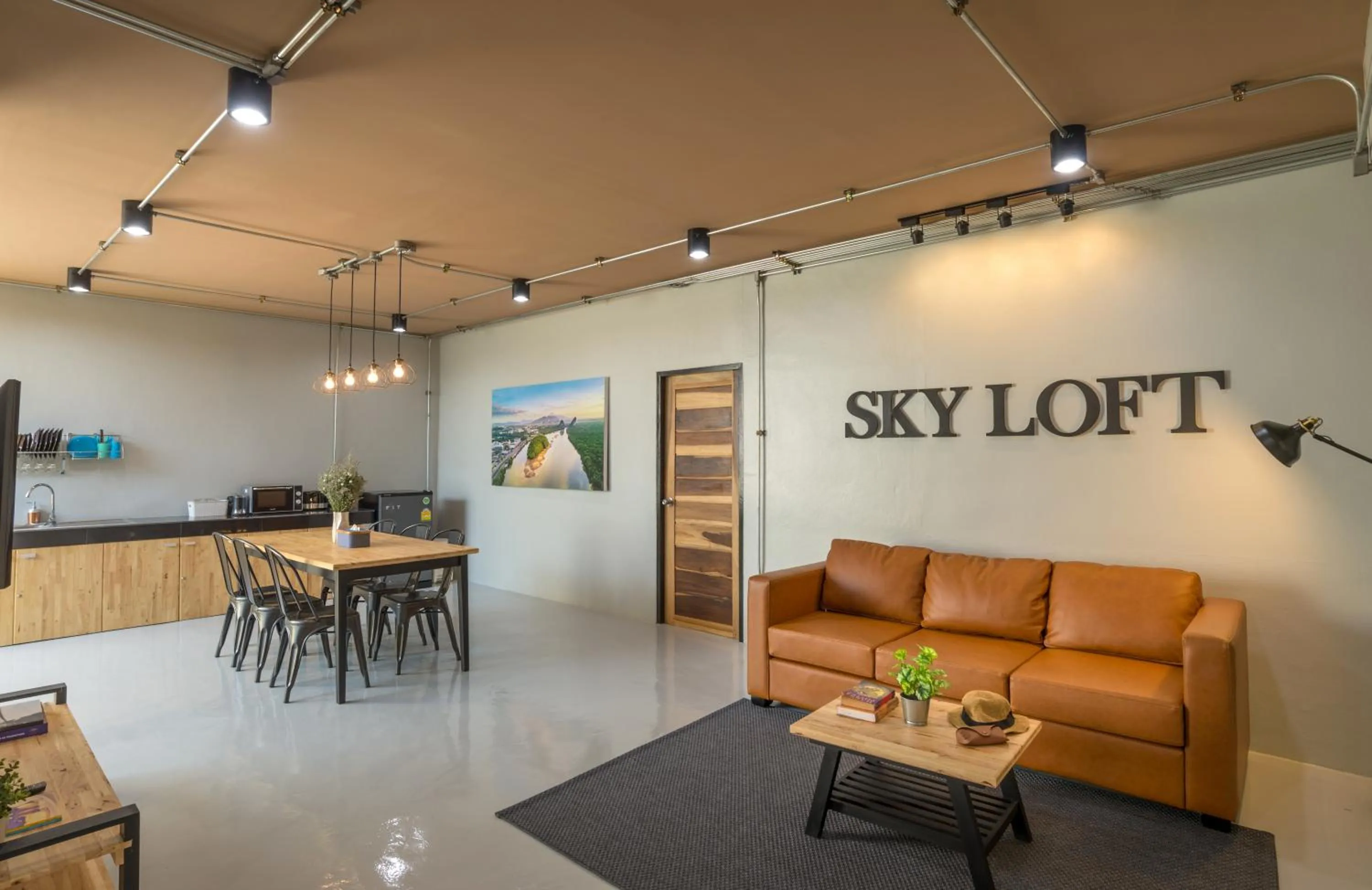 Seating area in Otter House