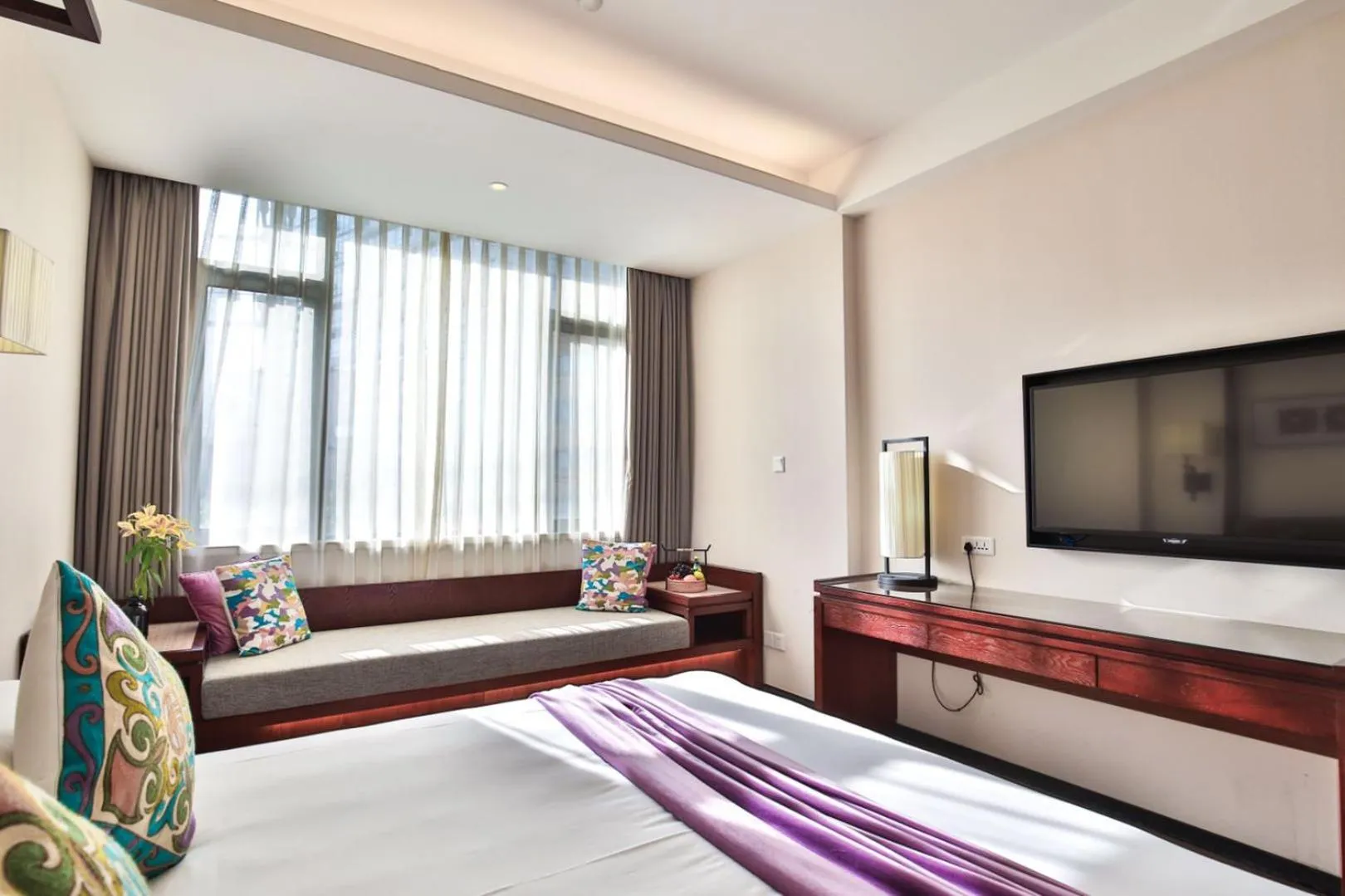 Bedroom, Bed in SSAW Boutique Hotel Shanghai Yilin