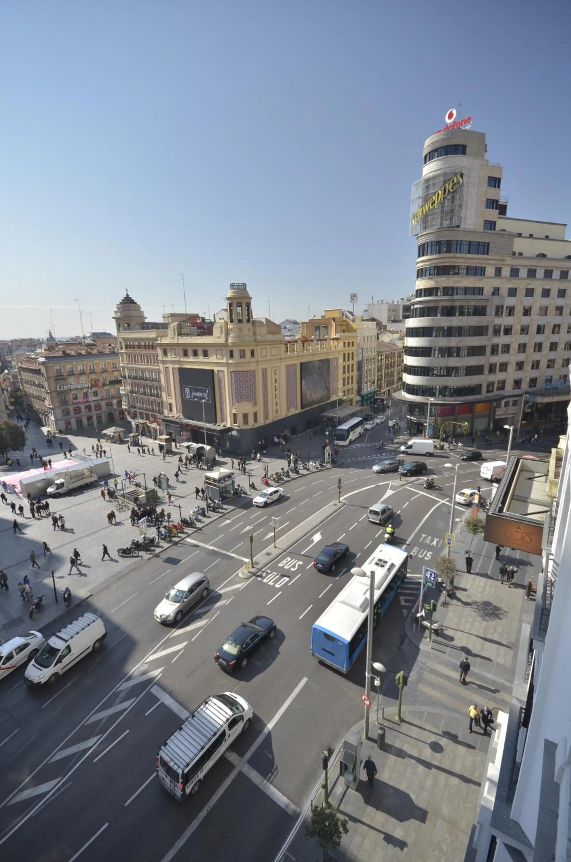 Balcony/Terrace in Hostal Valencia Madrid