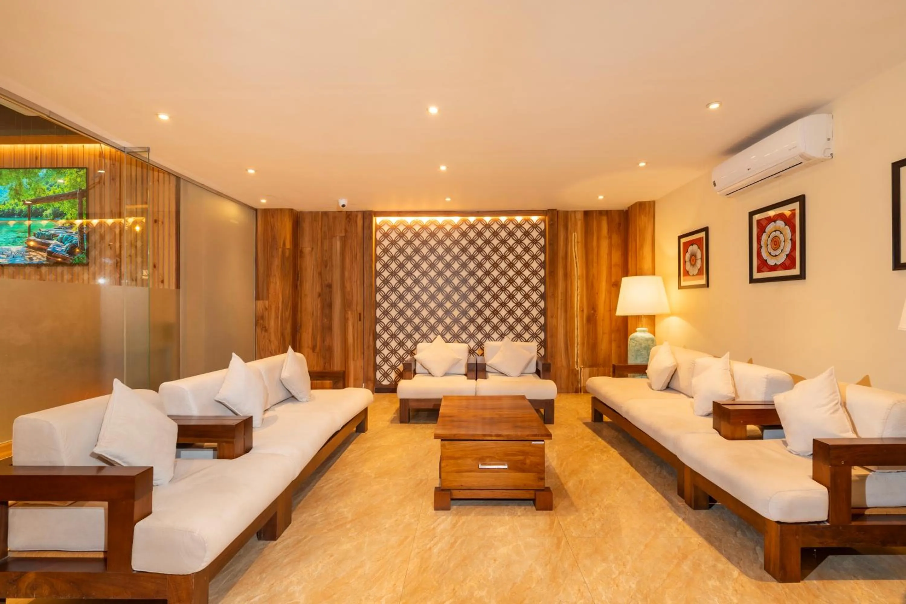 Lobby or reception, Bed in Serene Kandy