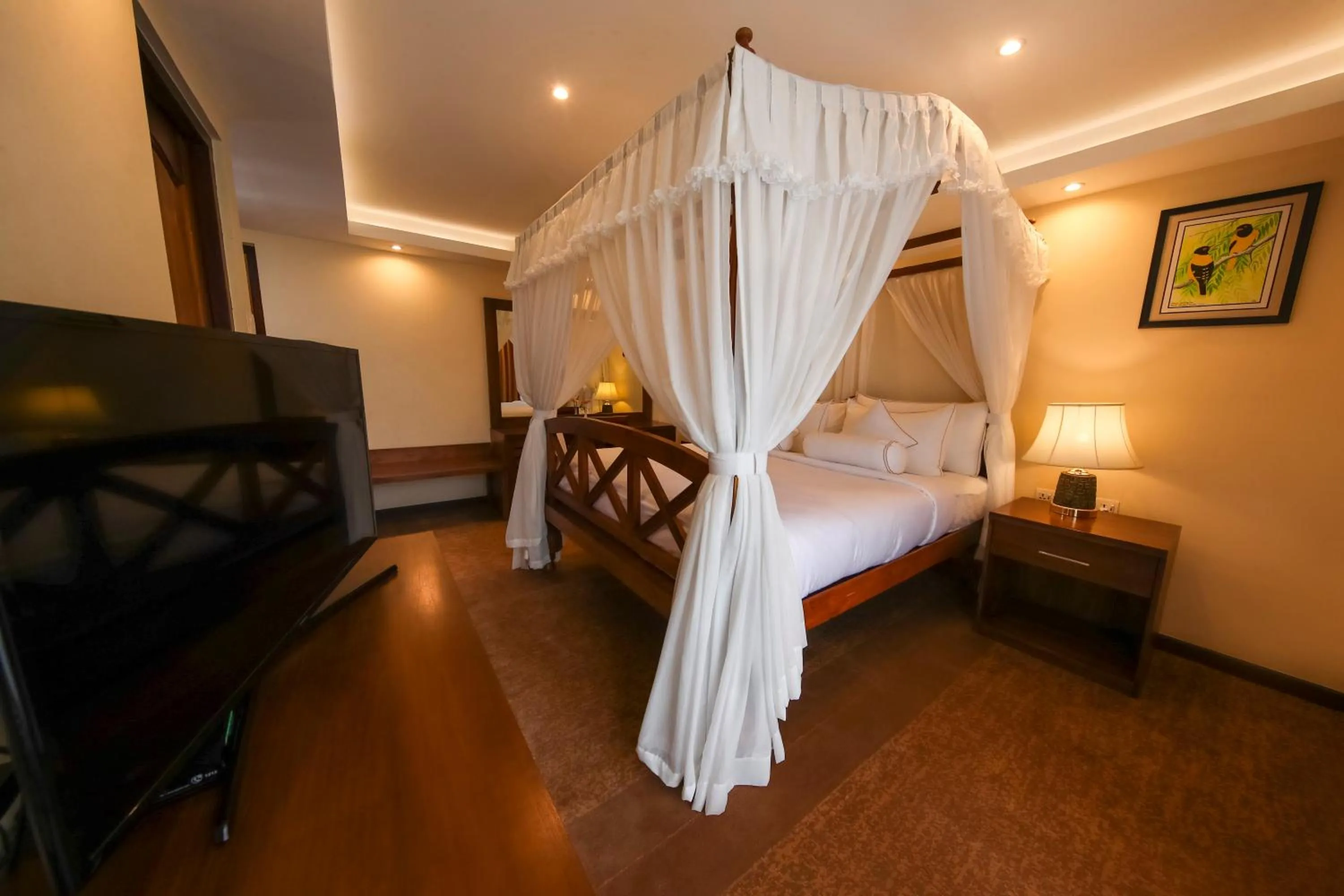 Photo of the whole room, Bed in Serene Kandy