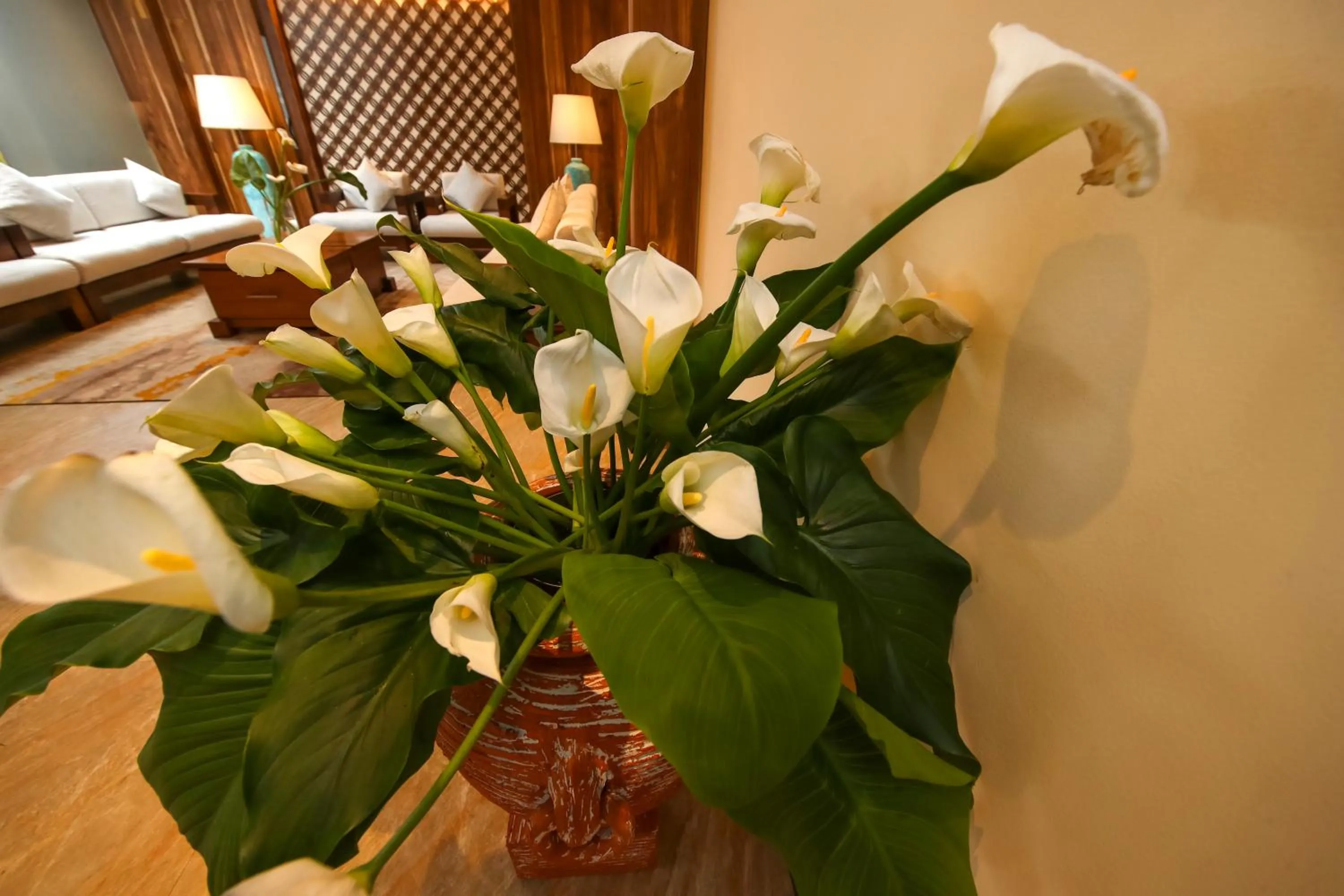 Lobby or reception, Bed in Serene Kandy