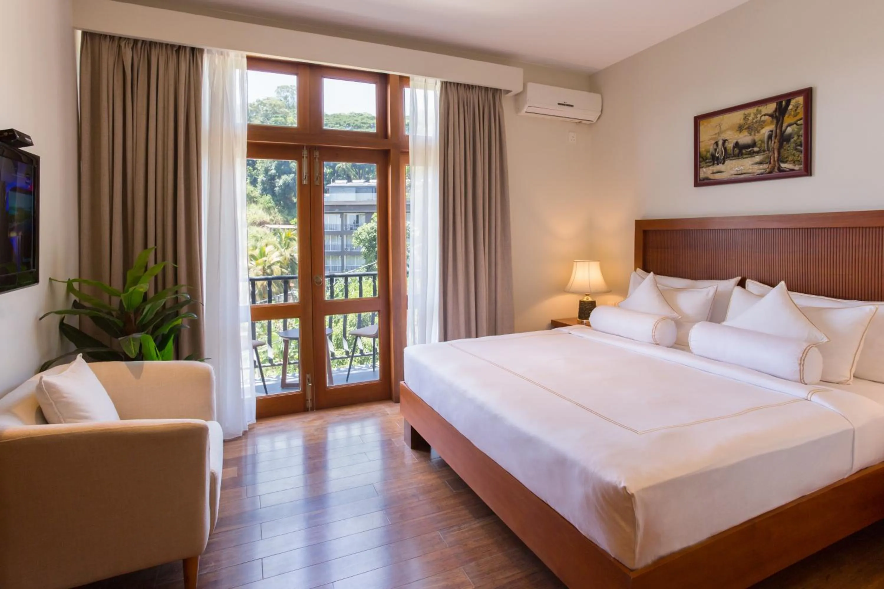 Bed in Serene Kandy