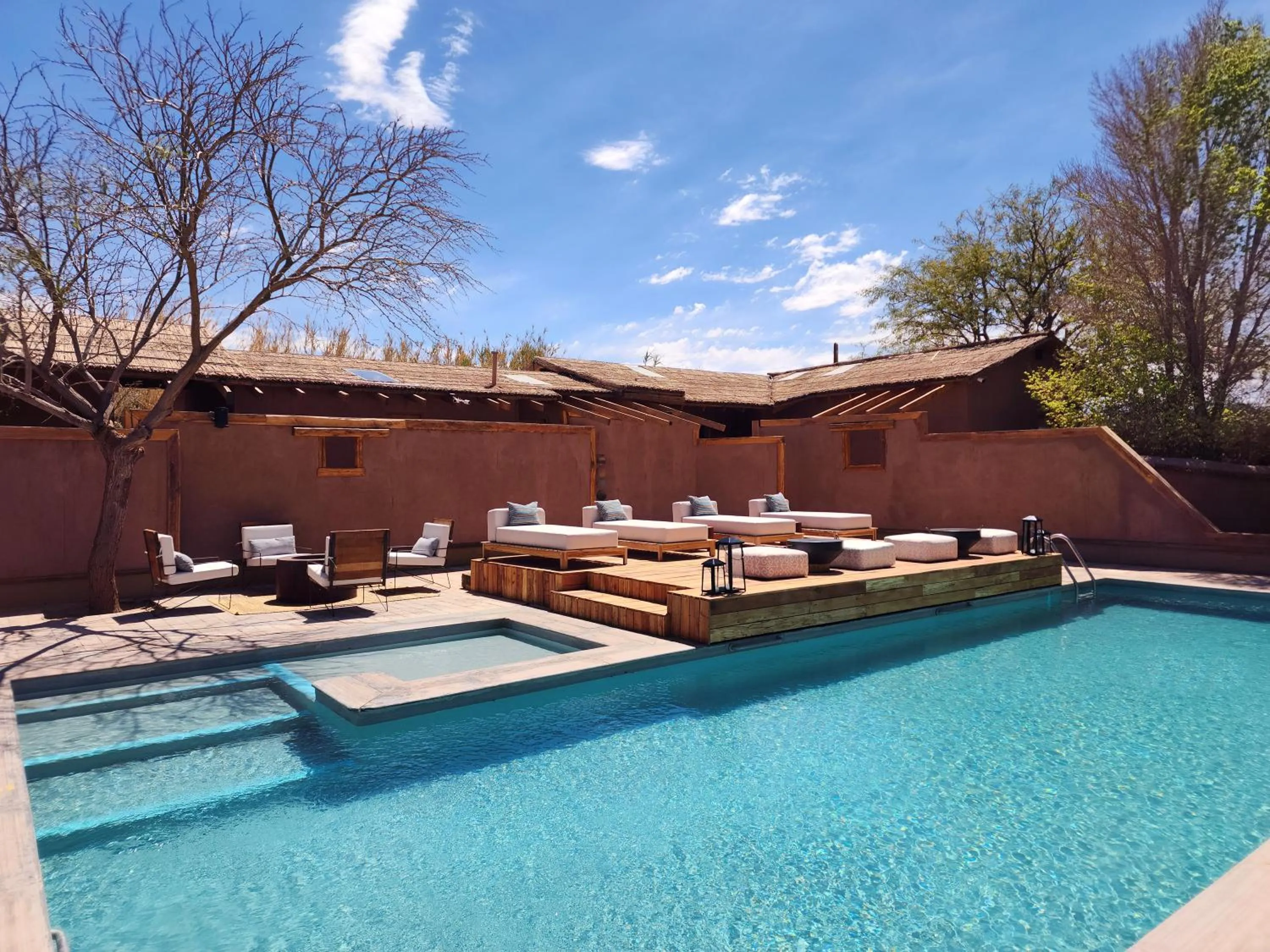 Swimming pool in Our Habitas Atacama