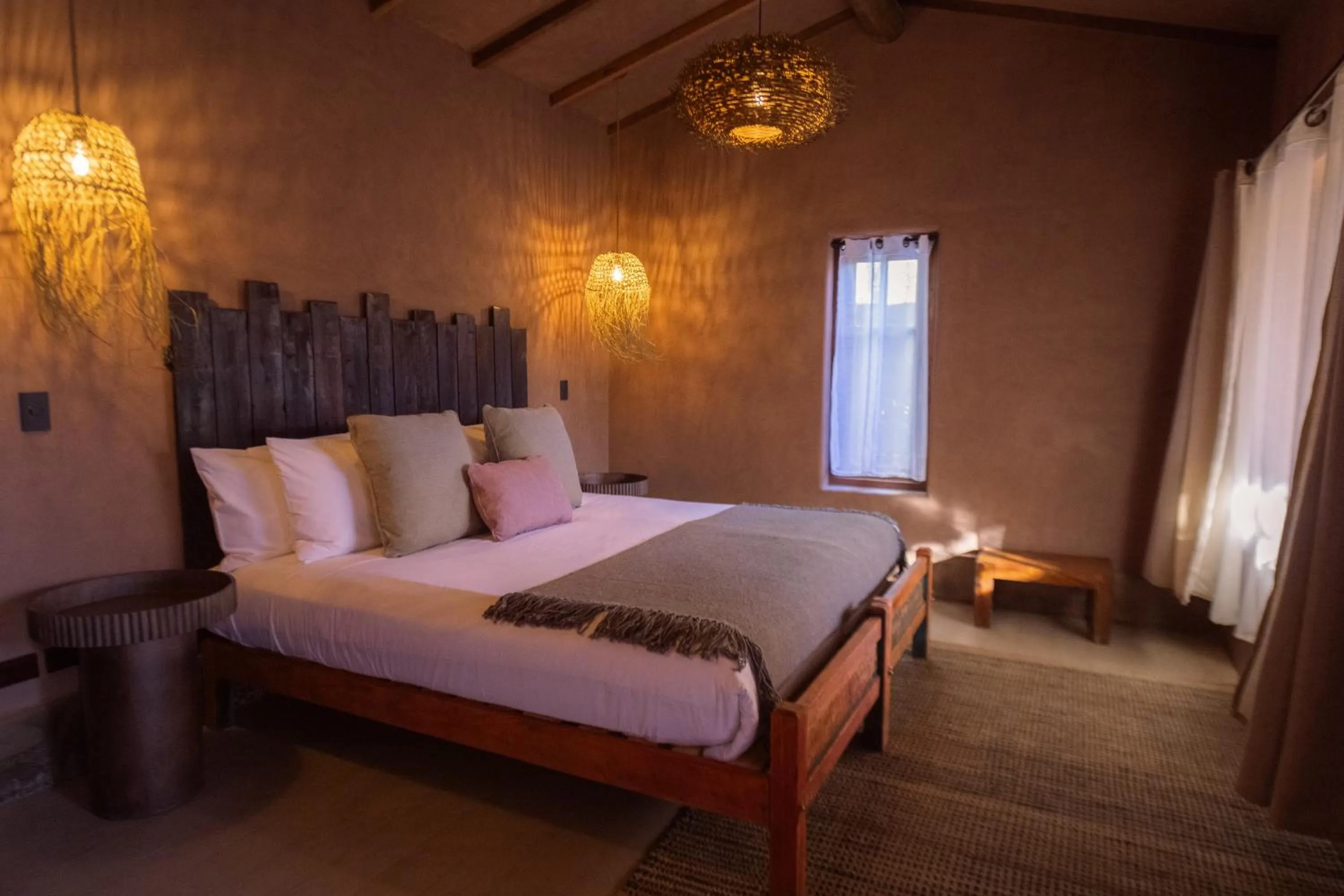 Bed in Our Habitas Atacama