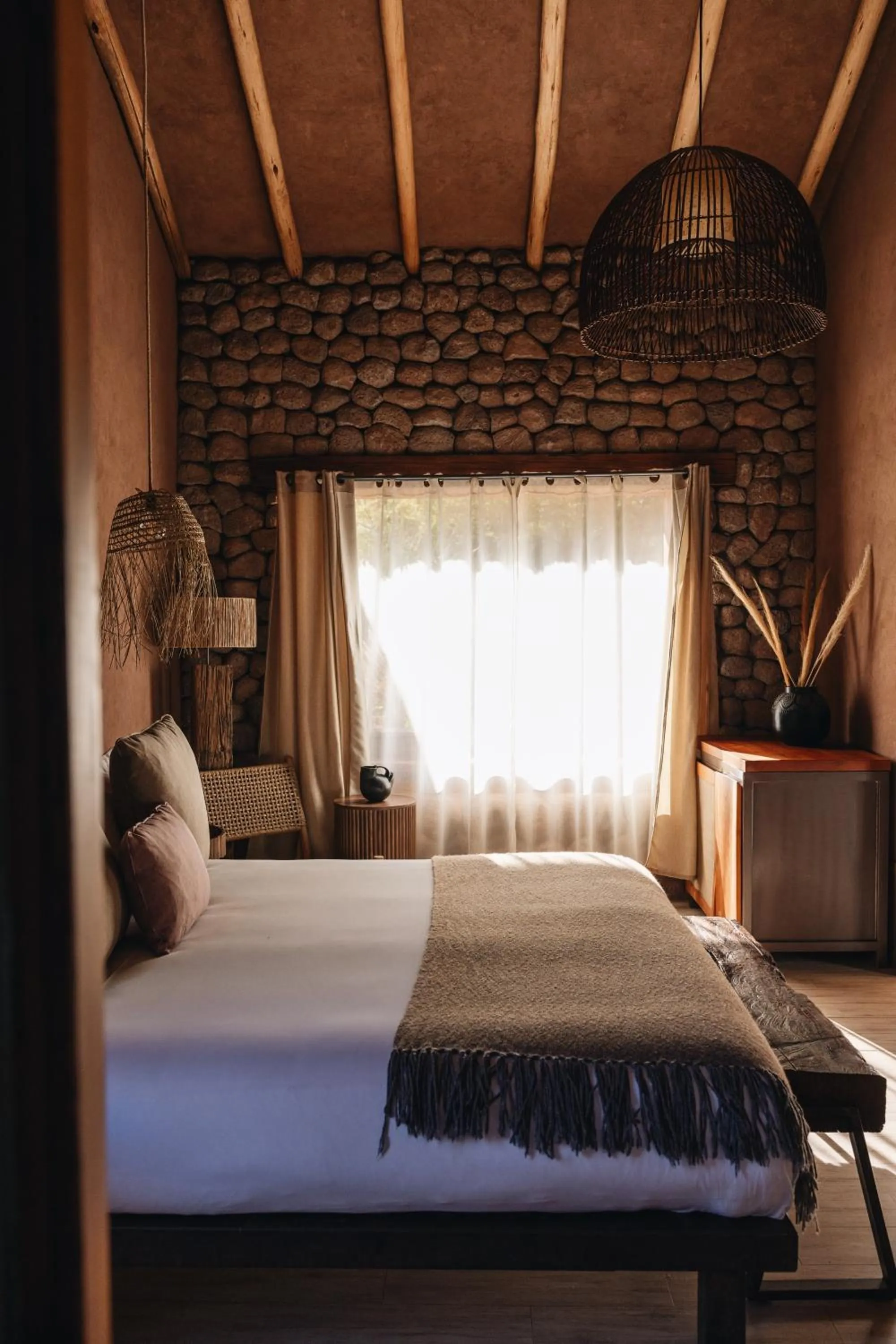 Bedroom, Bed in Our Habitas Atacama