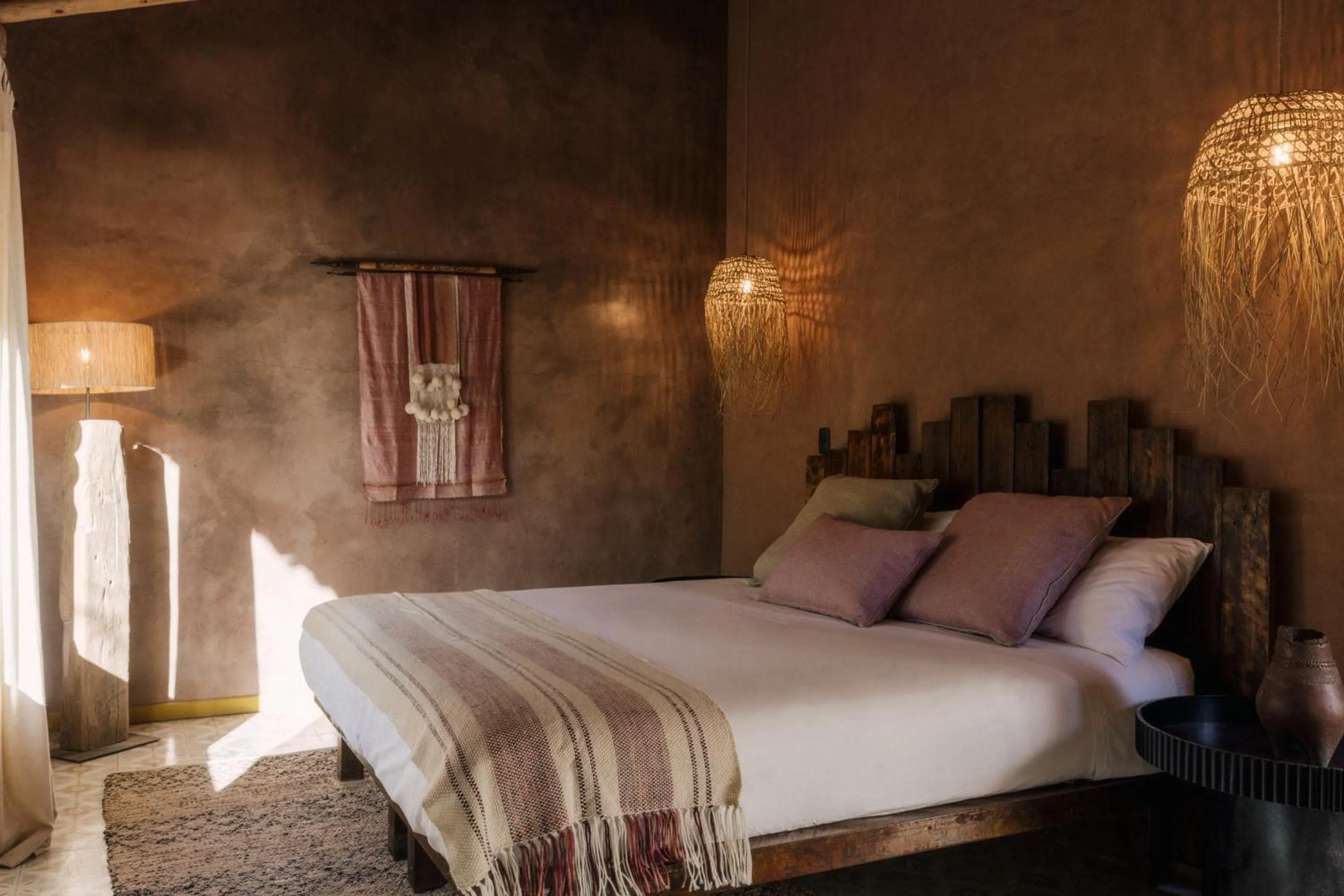 Bed in Our Habitas Atacama