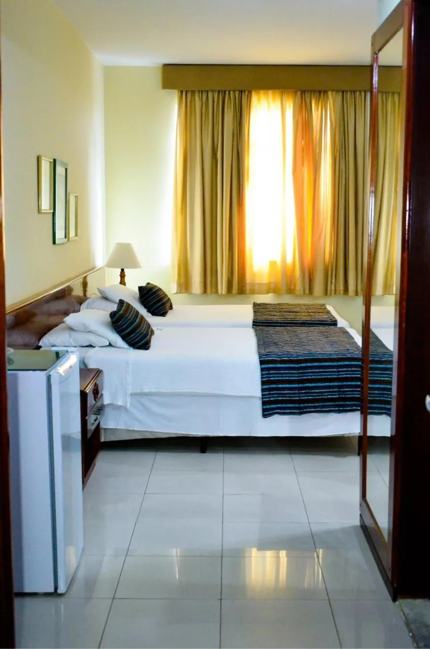 Bed in Posseidon Hotel