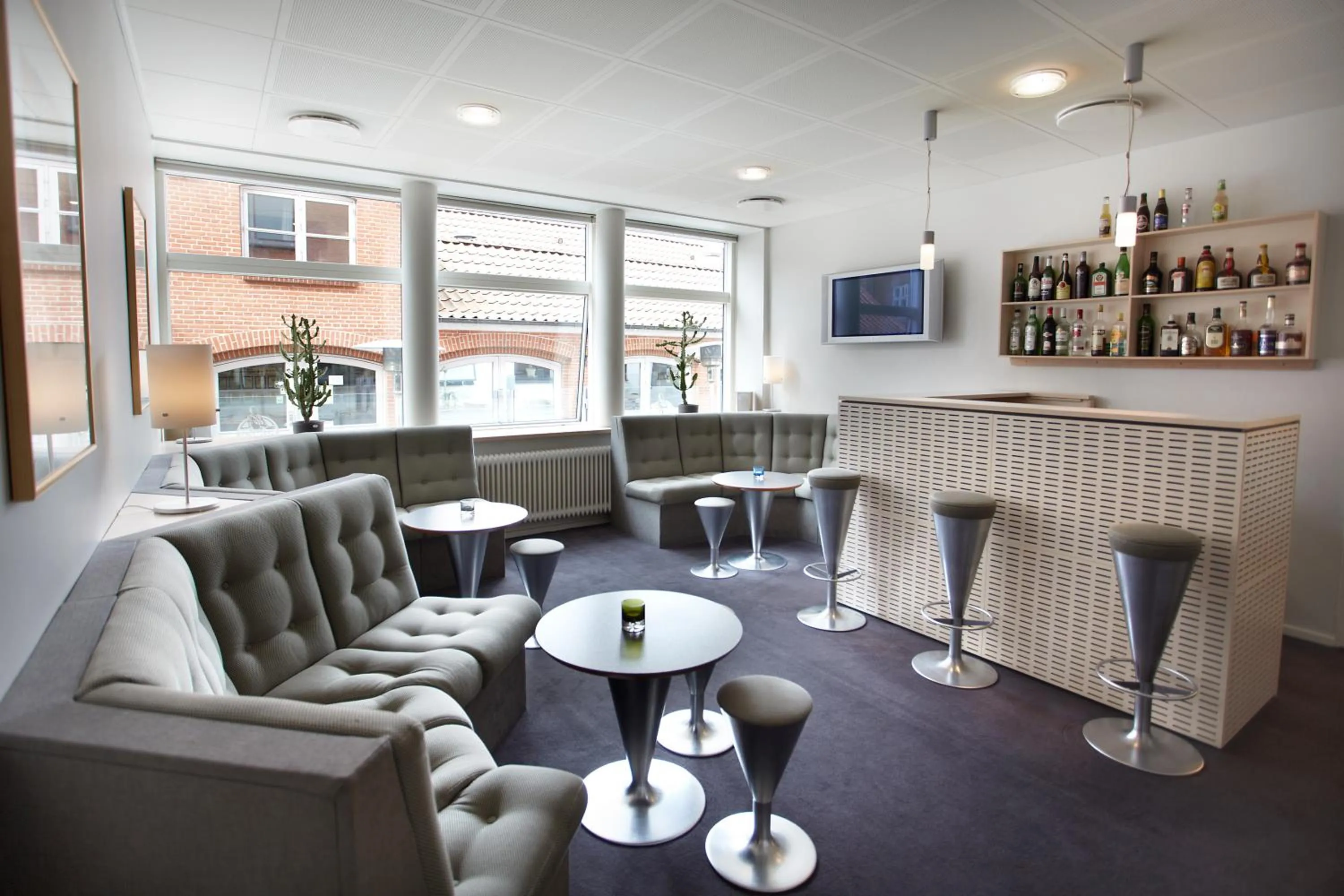 Lounge or bar in Herning City Hotel