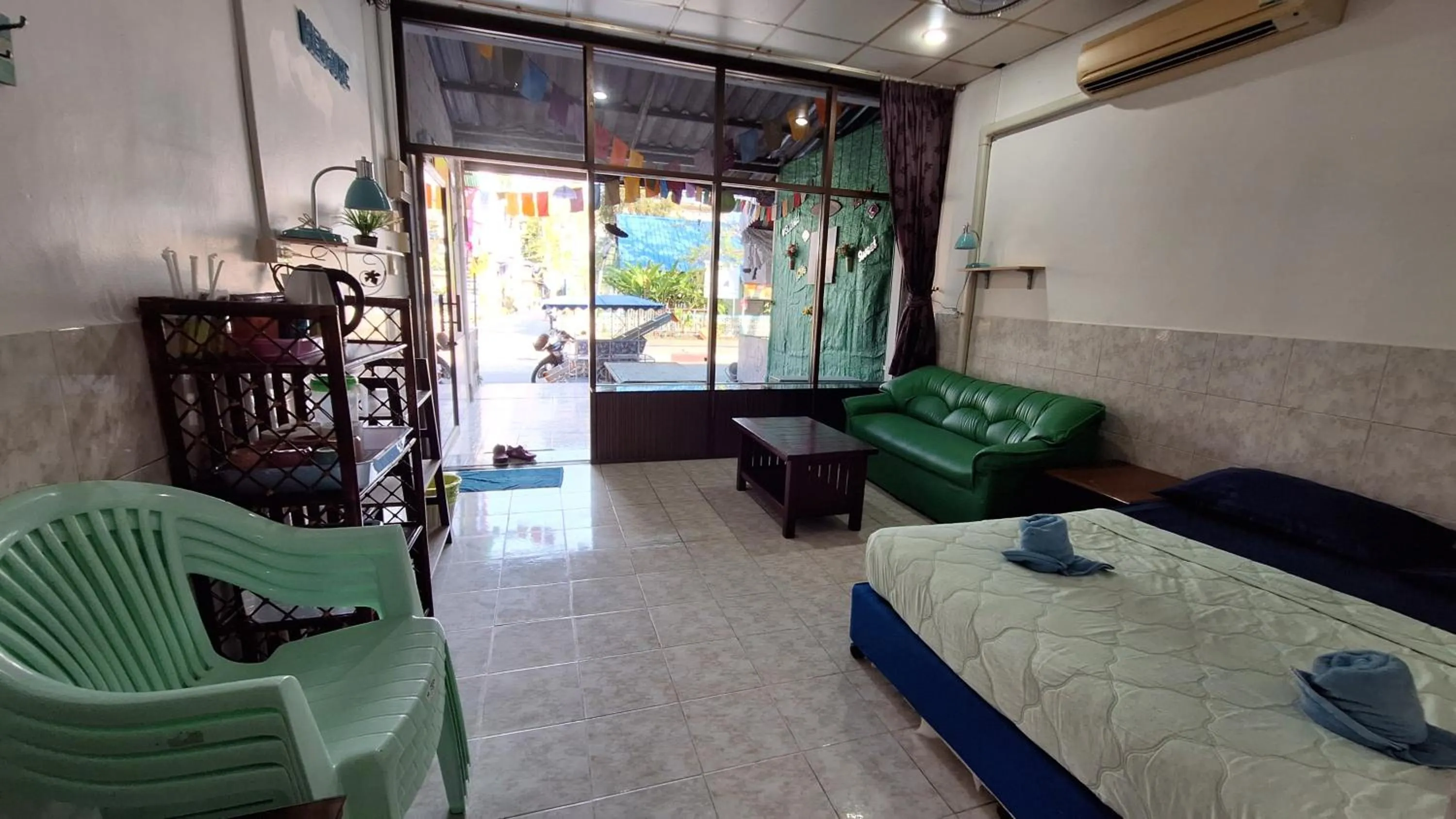 Bedroom, Bed in Runa Group House Samed