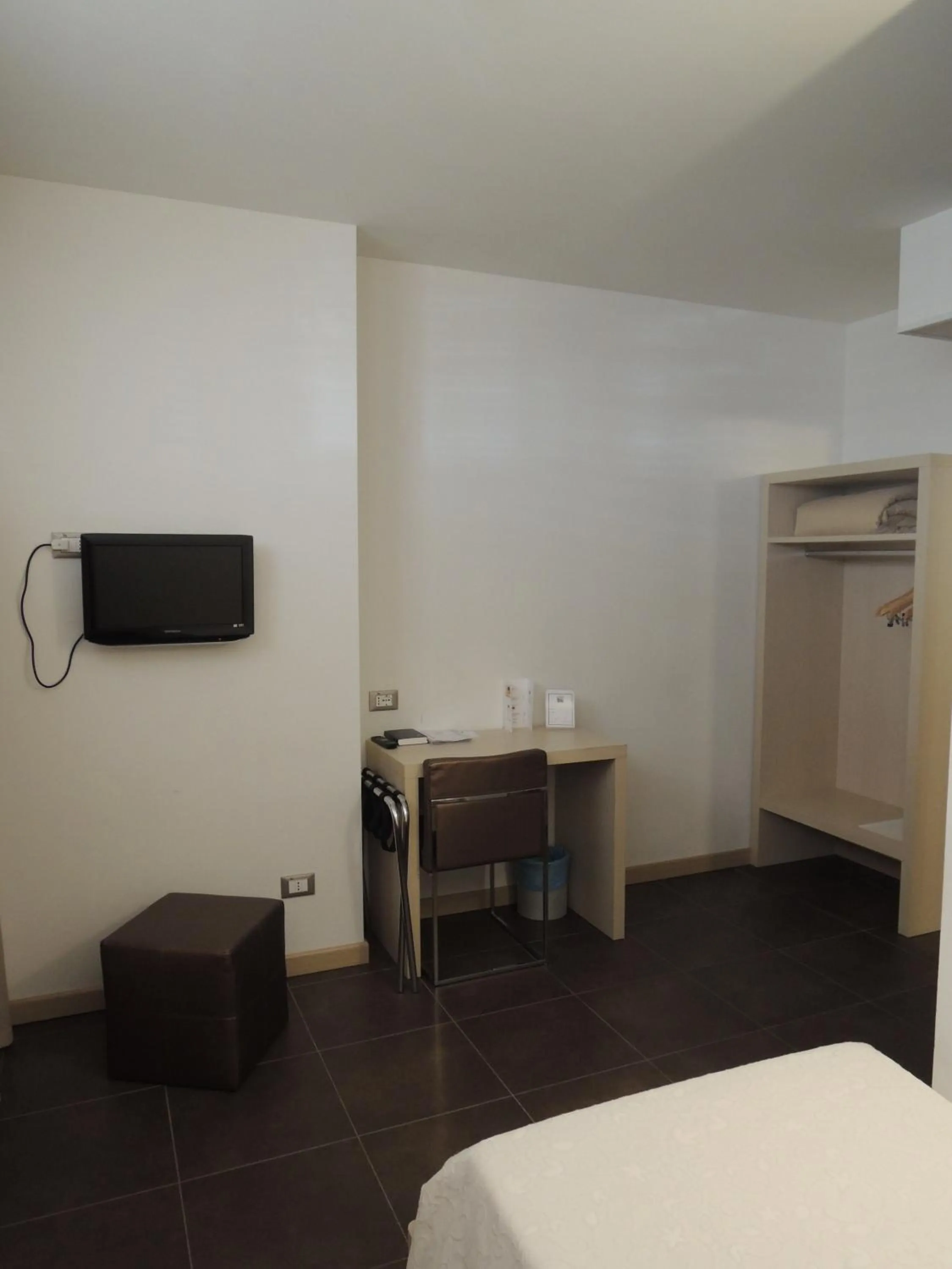 Decorative detail, Bed in San Giorgio Hotel