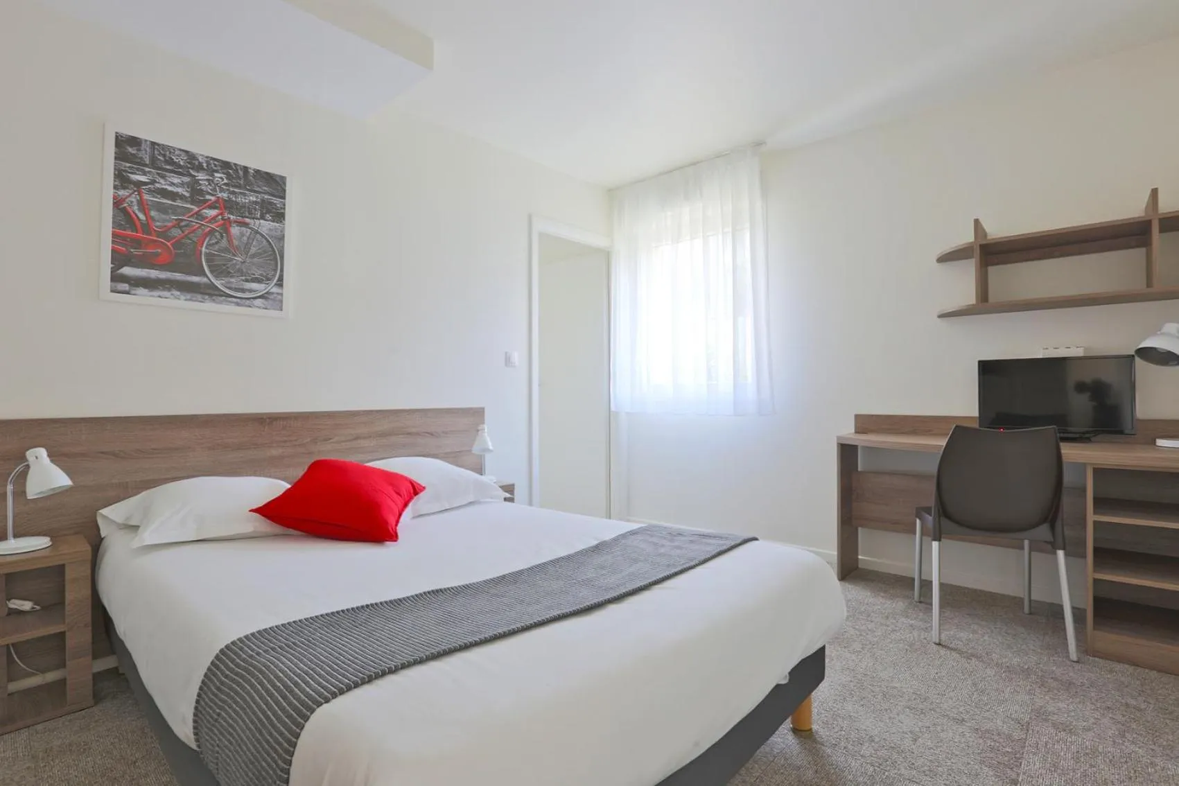 Bed in Kosy Appart'hôtels Art'&Facts