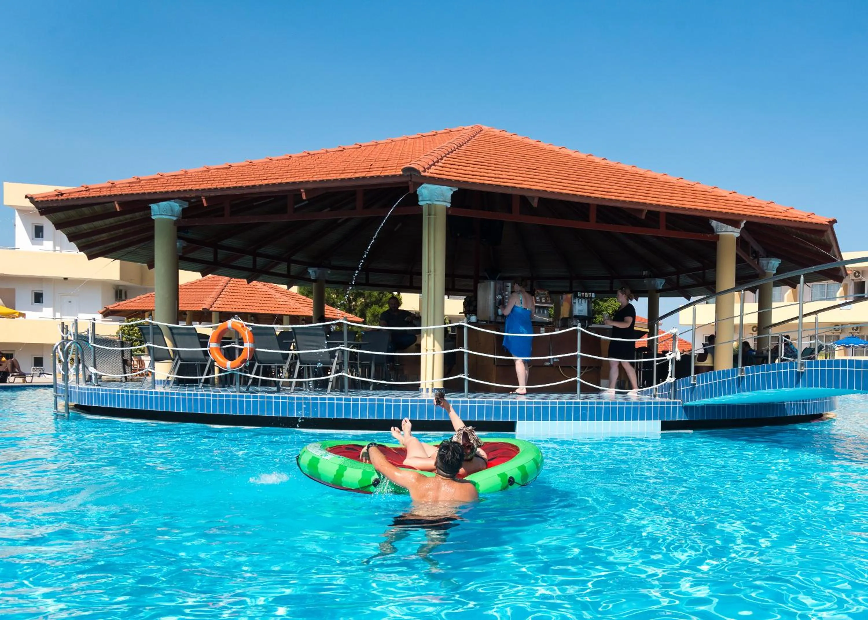 People in Fantasy Hotel