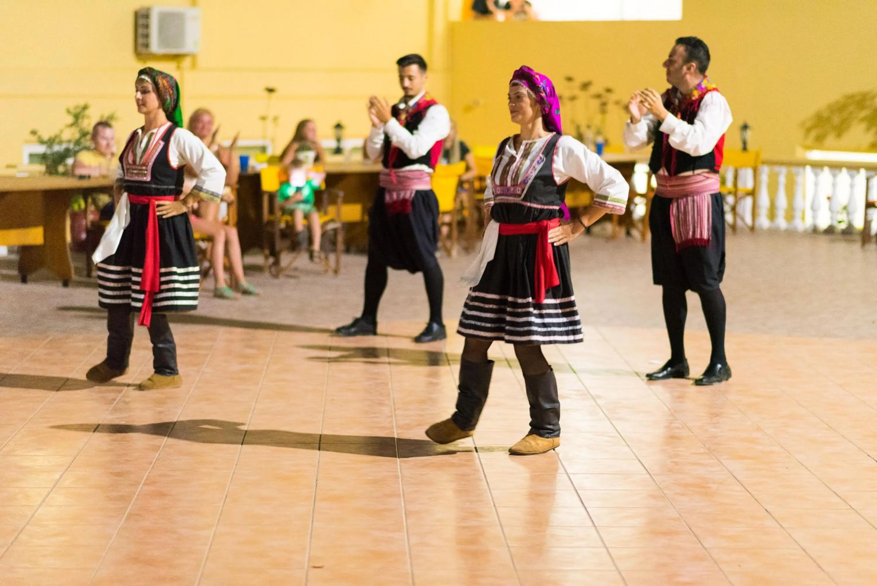 Evening entertainment in Fantasy Hotel