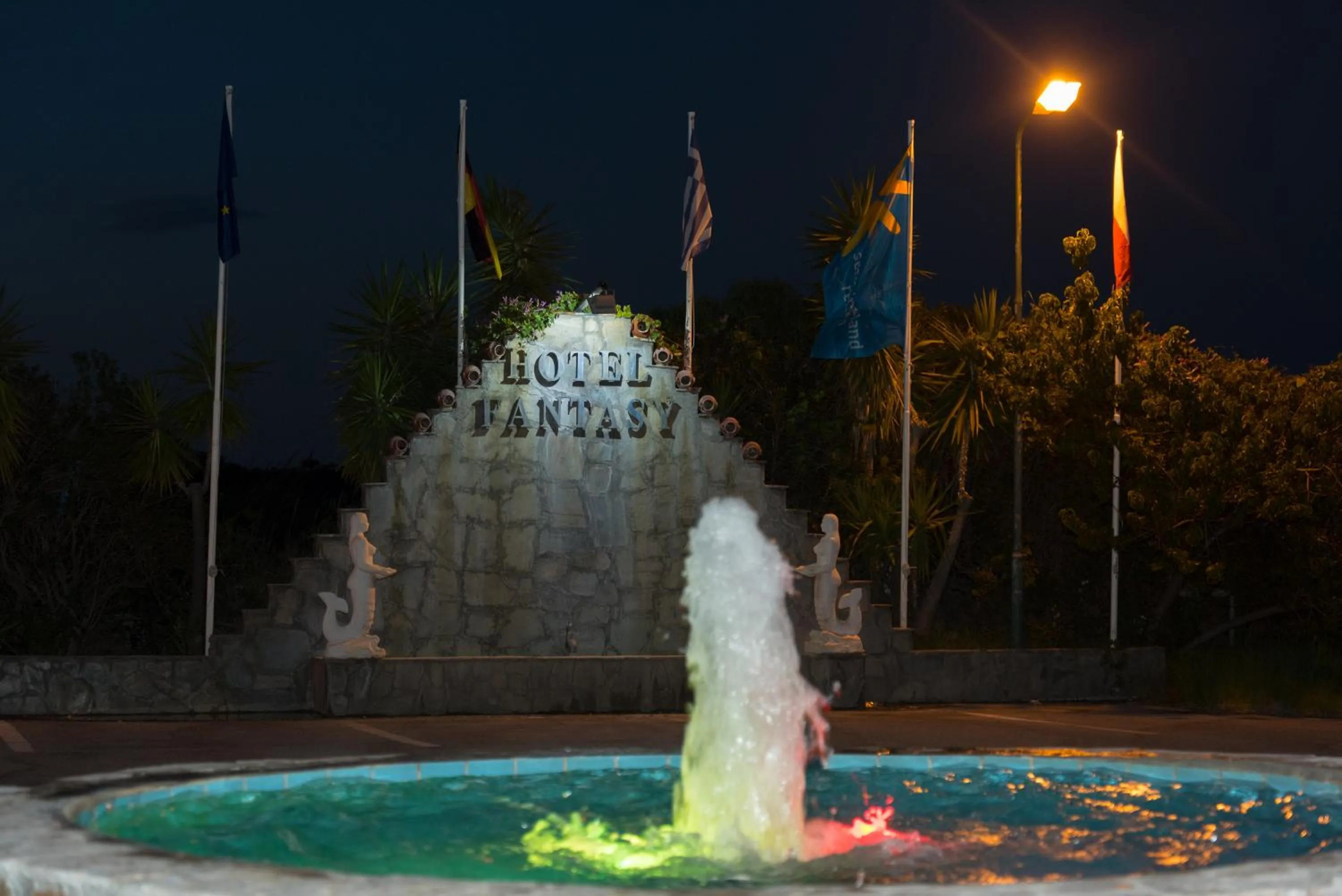 Garden in Fantasy Hotel