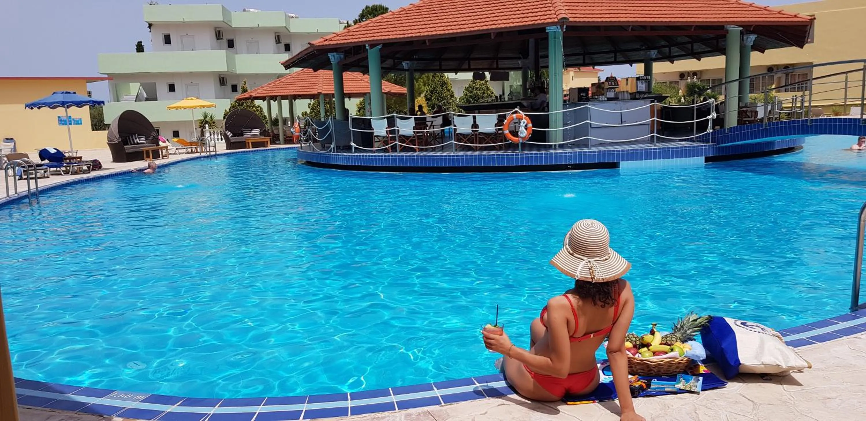 Swimming pool in Fantasy Hotel