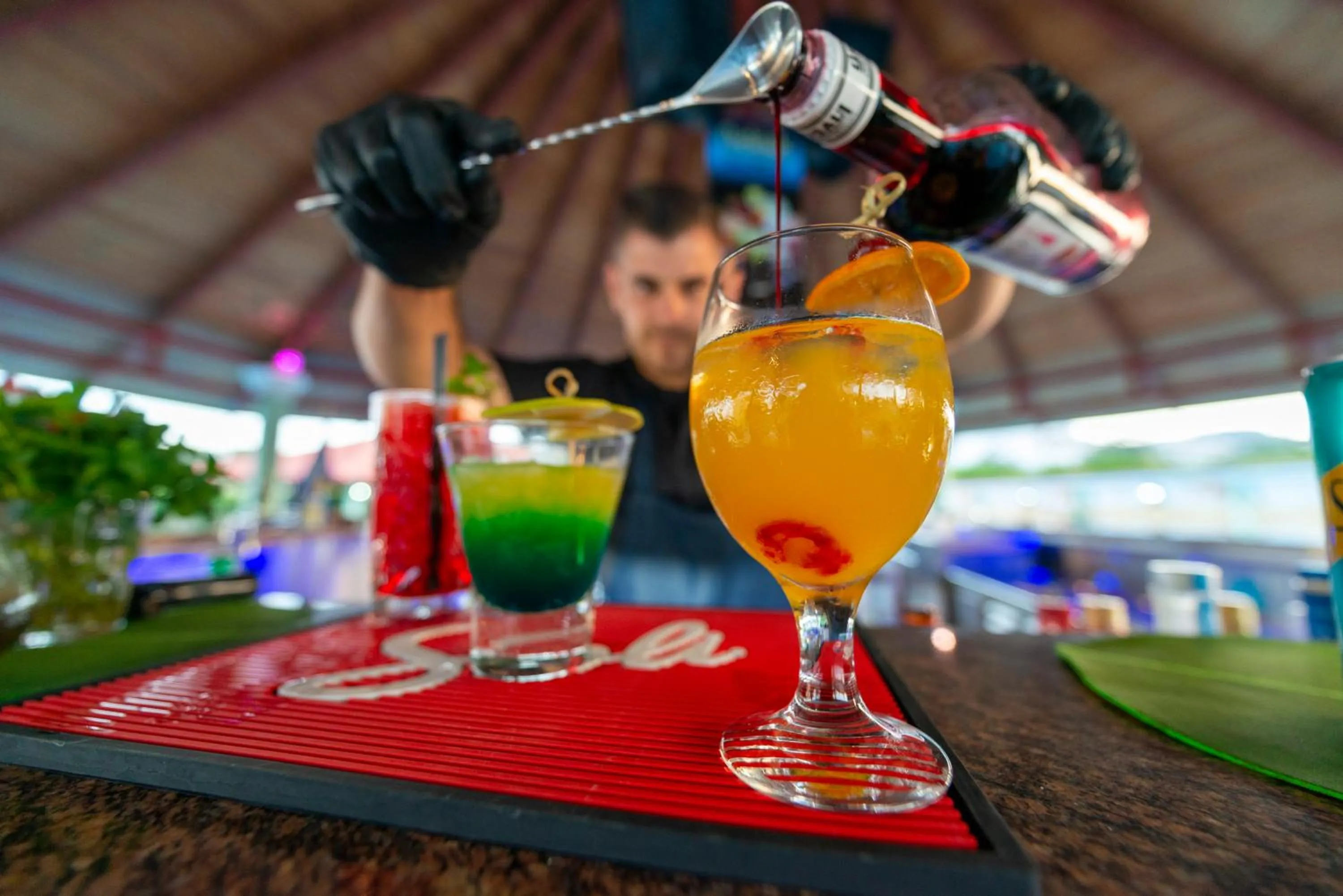 Drinks in Fantasy Hotel