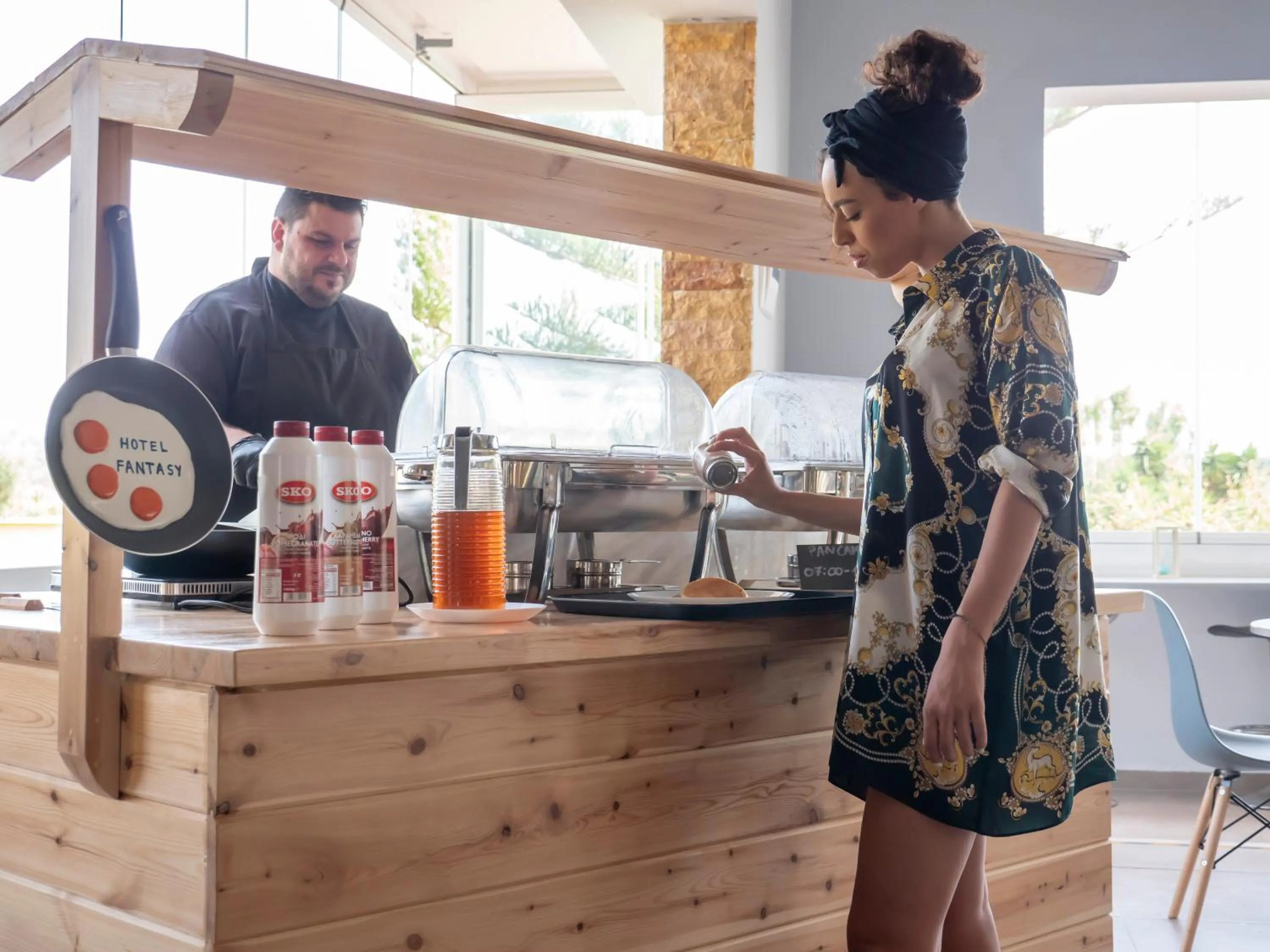 Staff in Fantasy Hotel