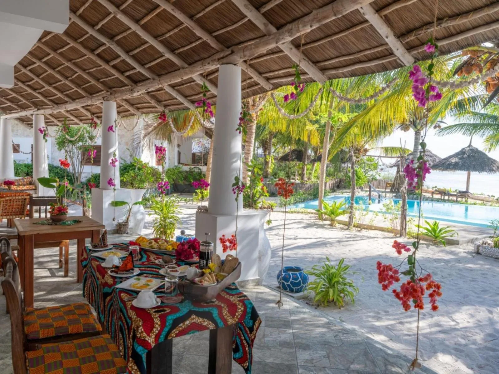Patio in Villa Juliana