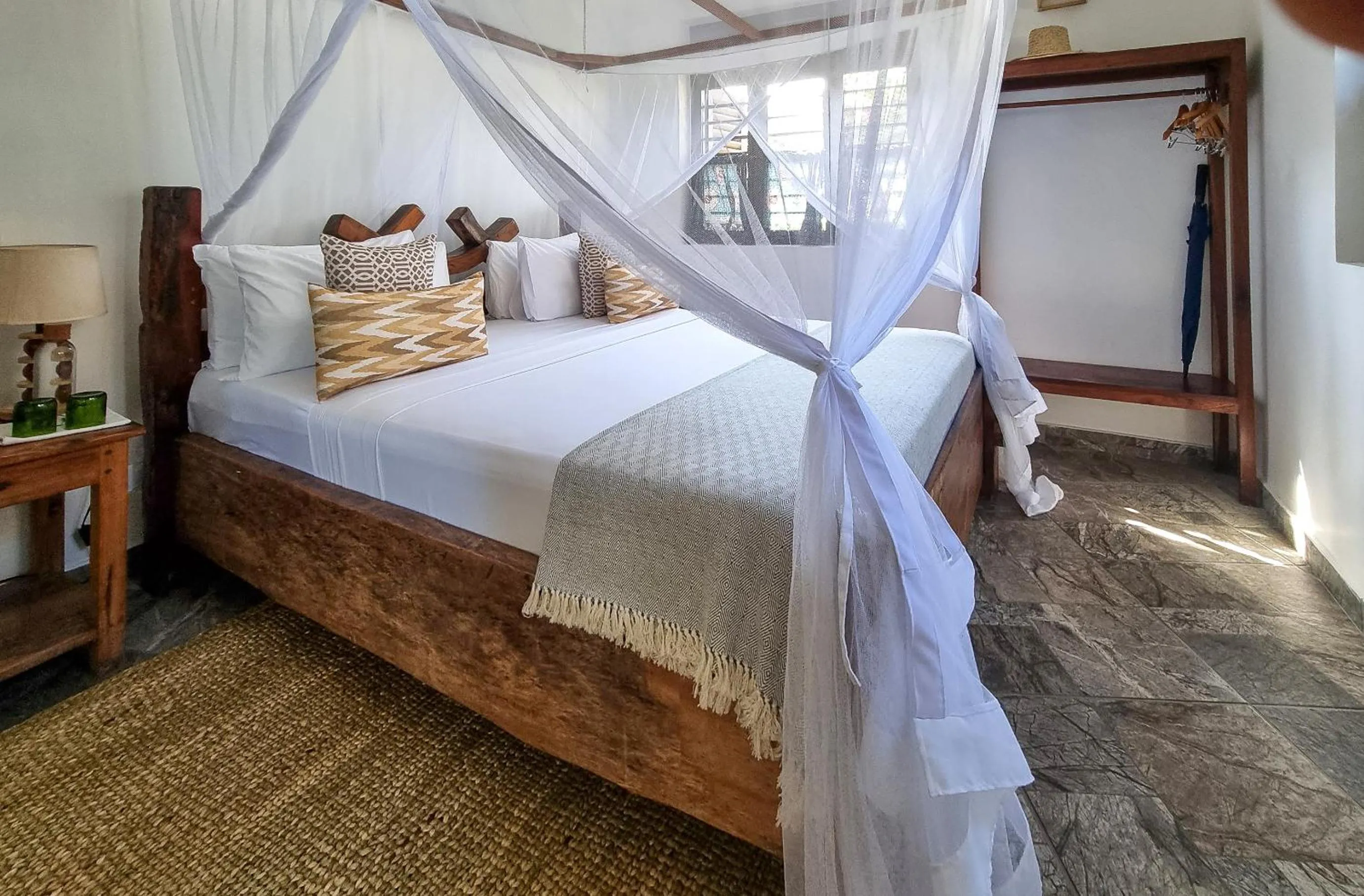 Bed in Villa Juliana