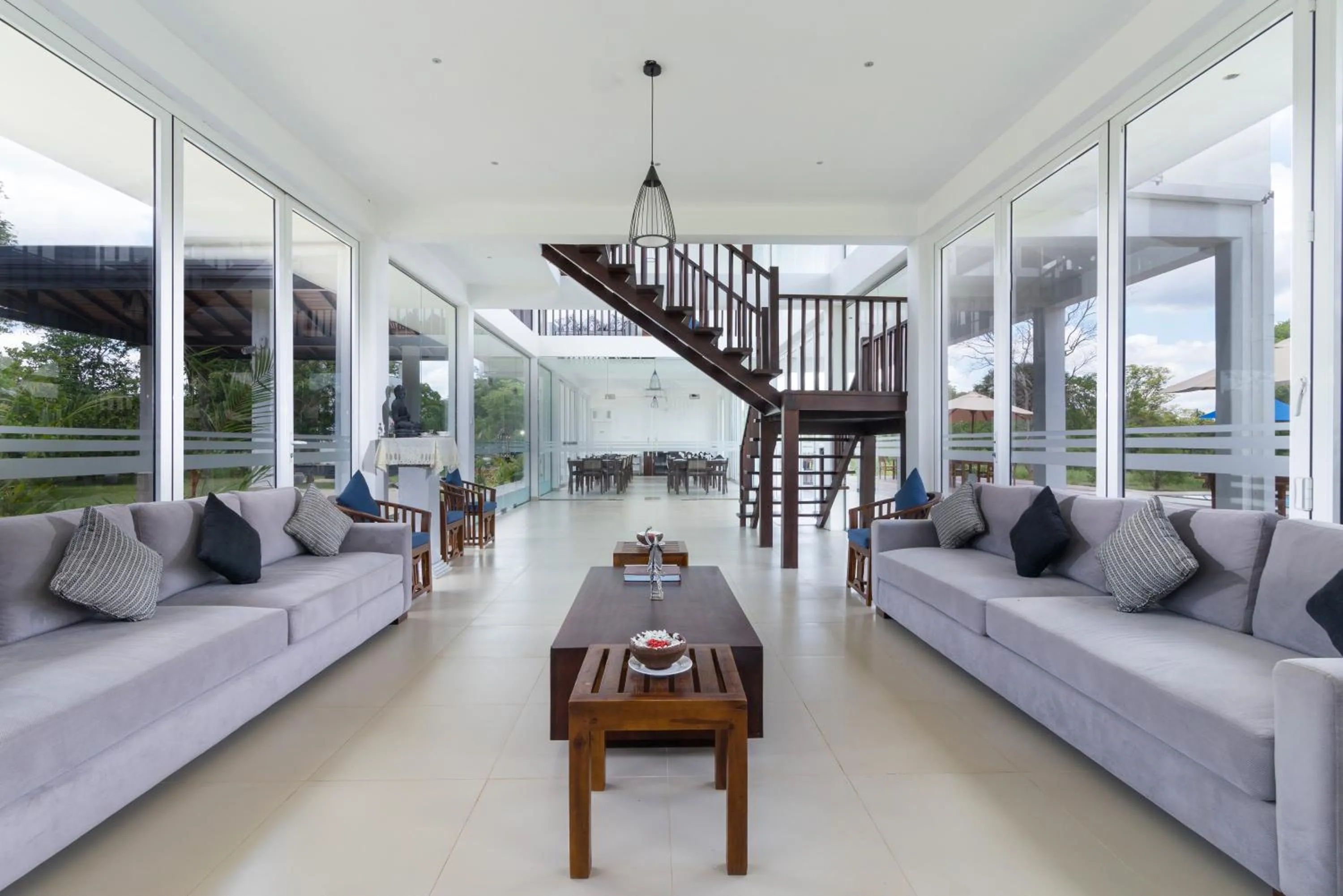 Seating area in Subaseth Villa