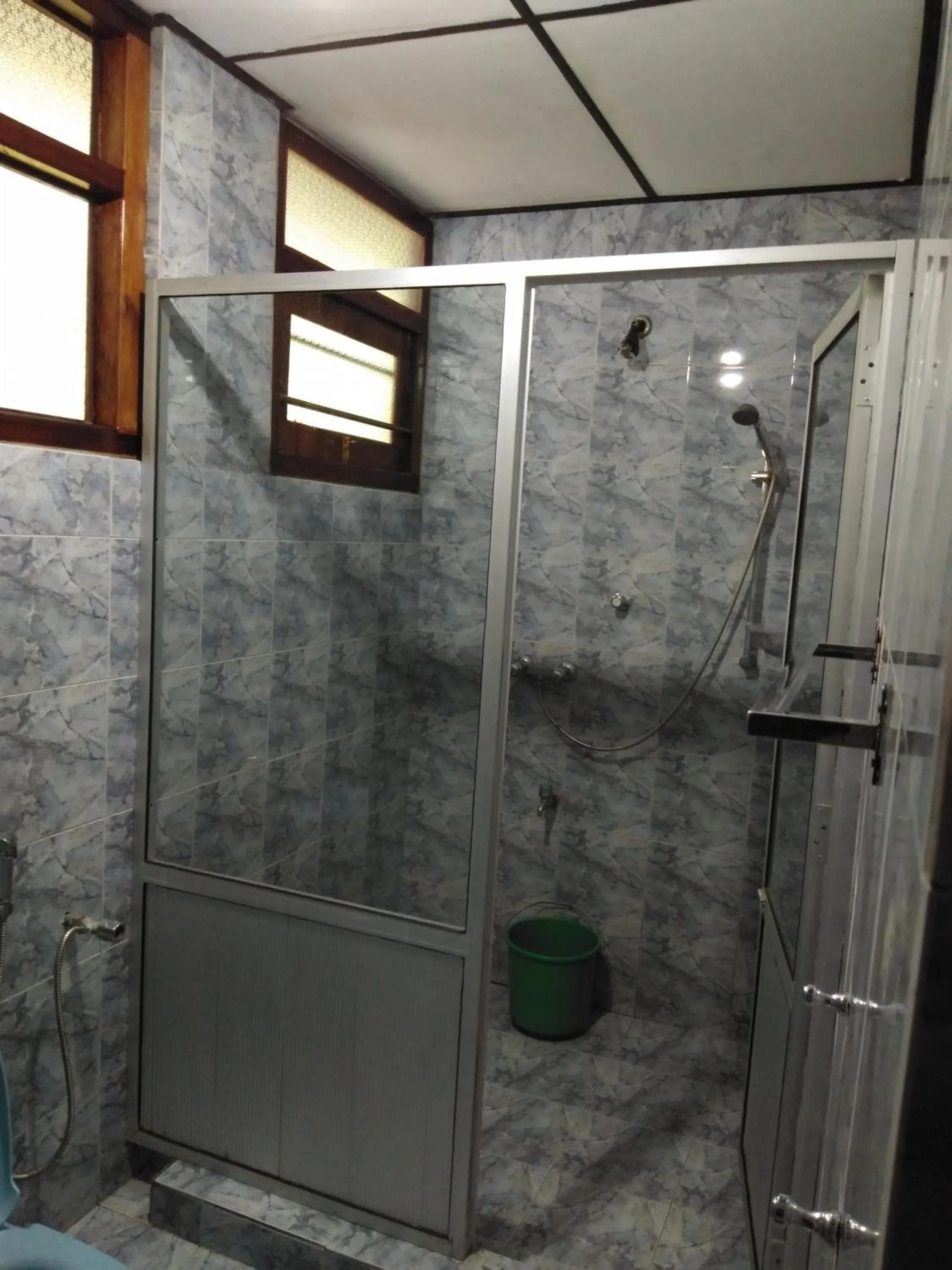 Shower in Rock House