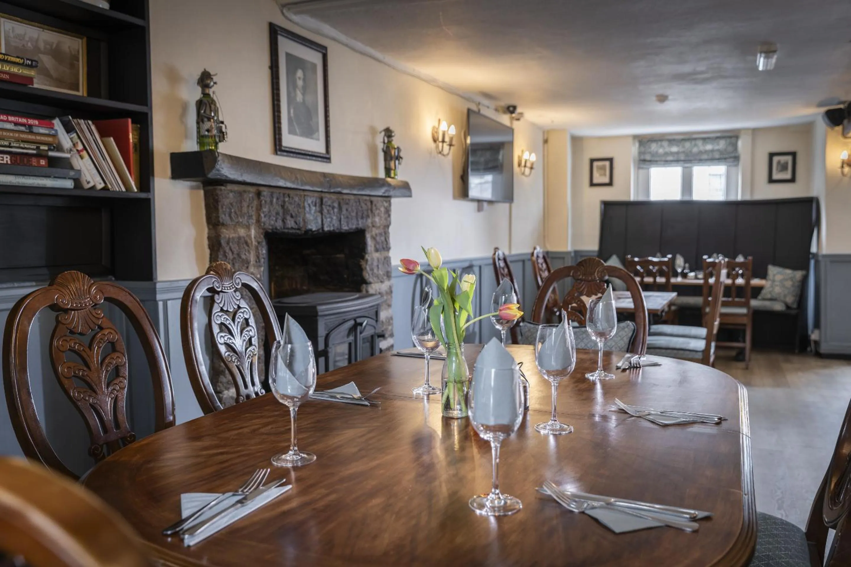 Dining area in The Cromwell Arms Inn