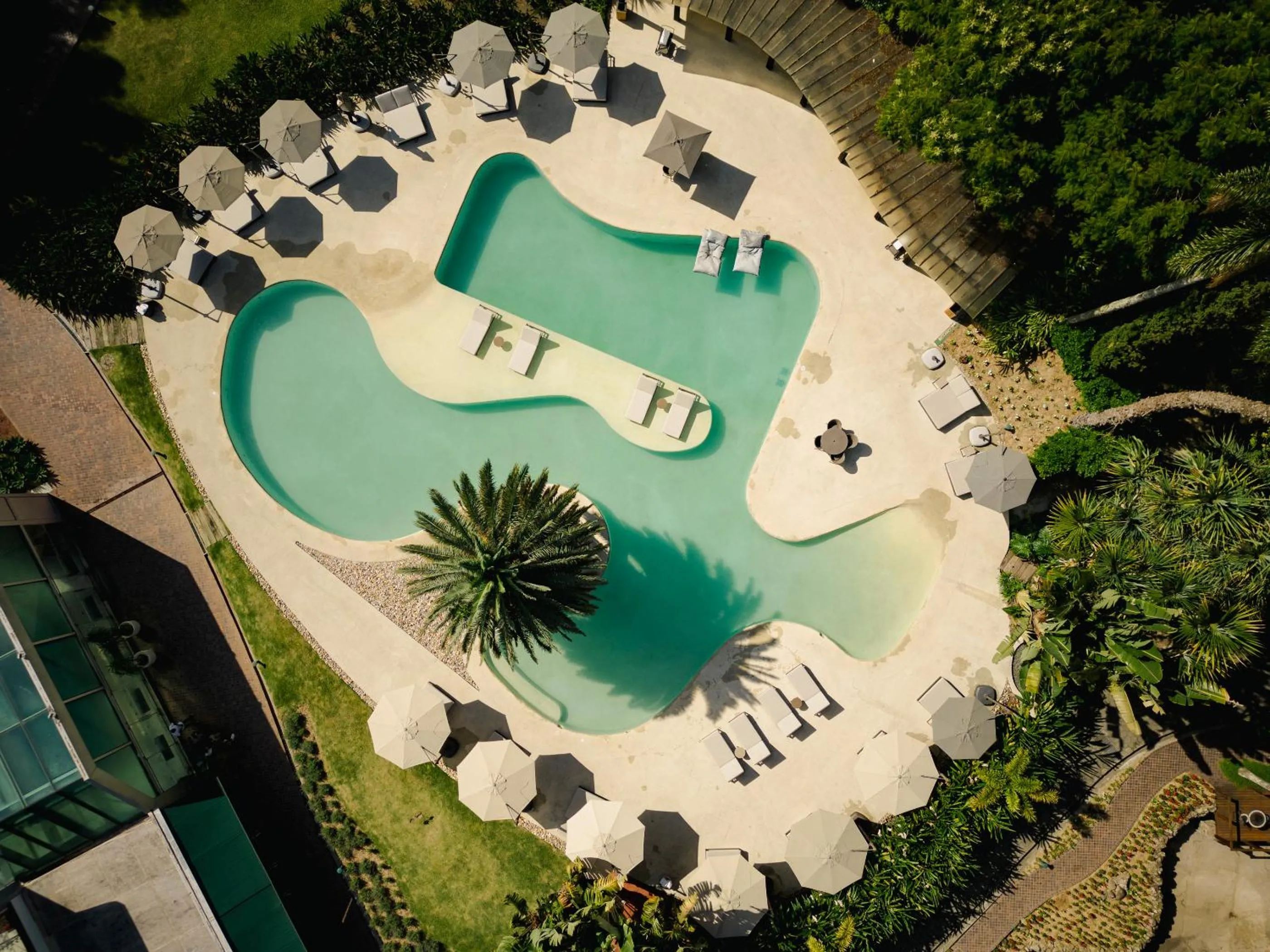 Swimming pool in Unique Garden