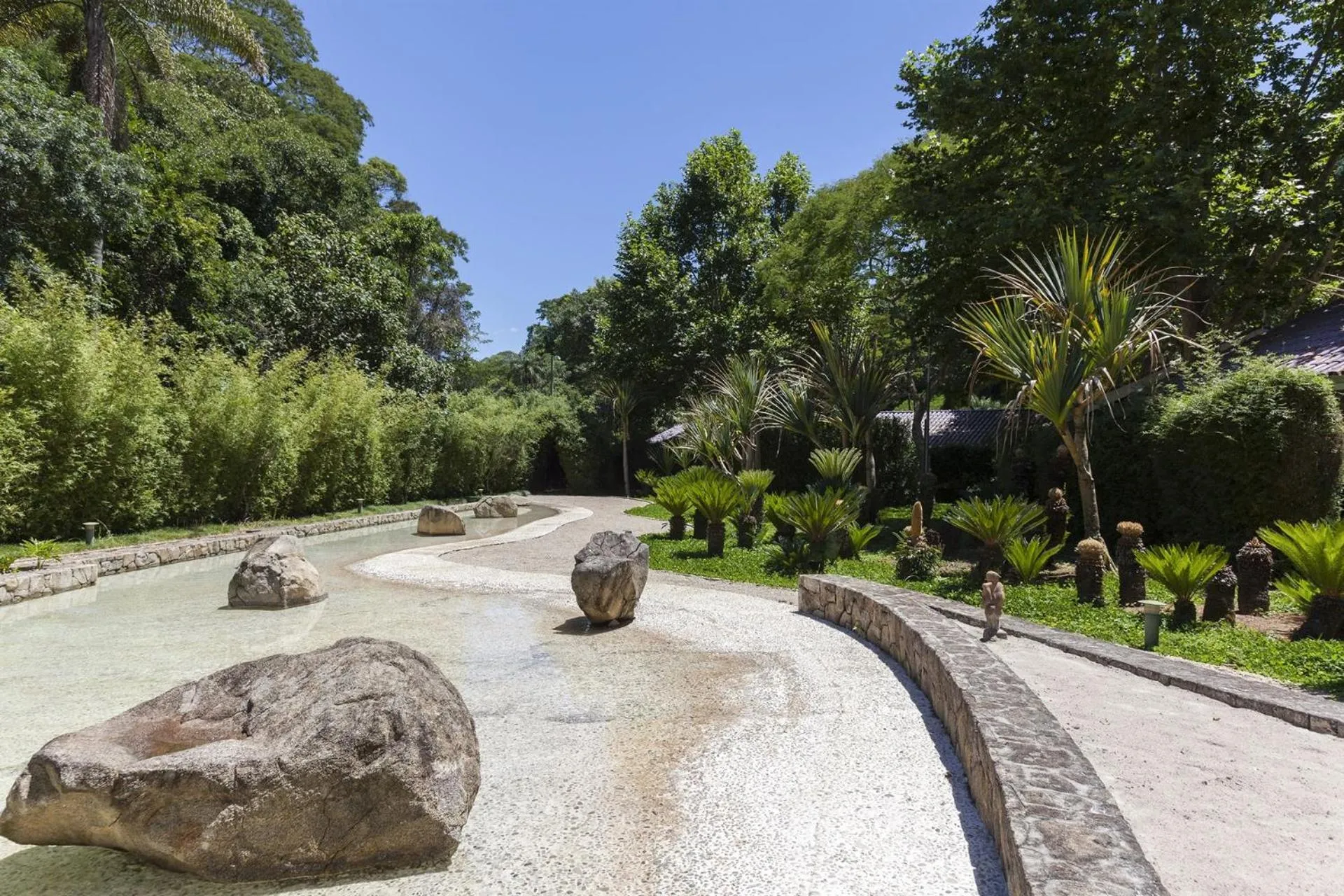 Day in Unique Garden