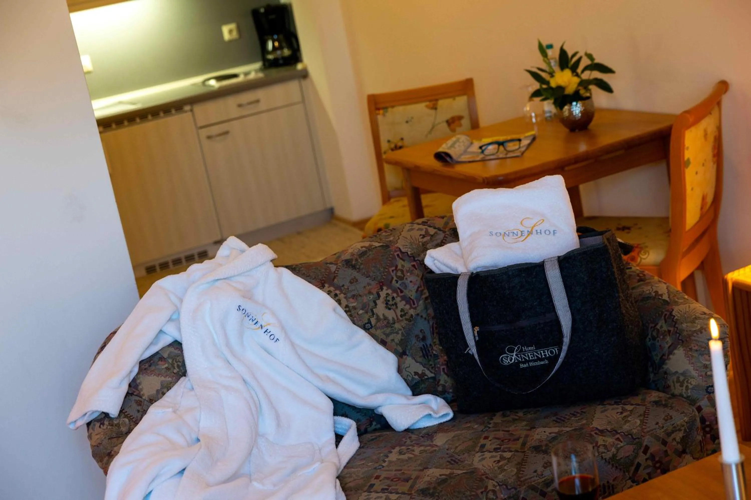 Seating area in Hotel Sonnenhof