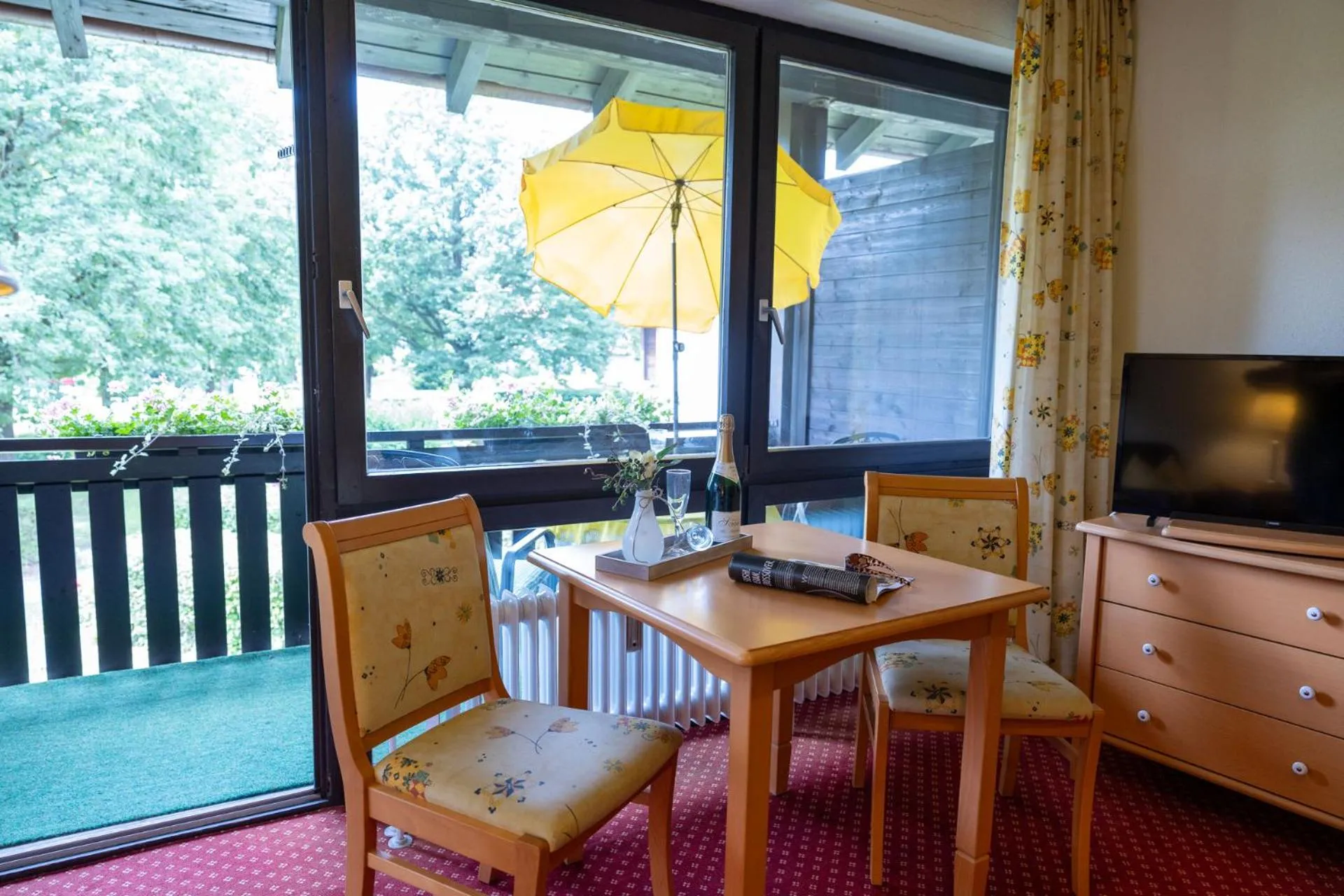 Seating area in Hotel Sonnenhof