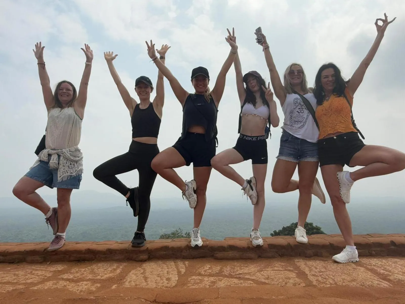 group of guests in Lotus Villa Kandy