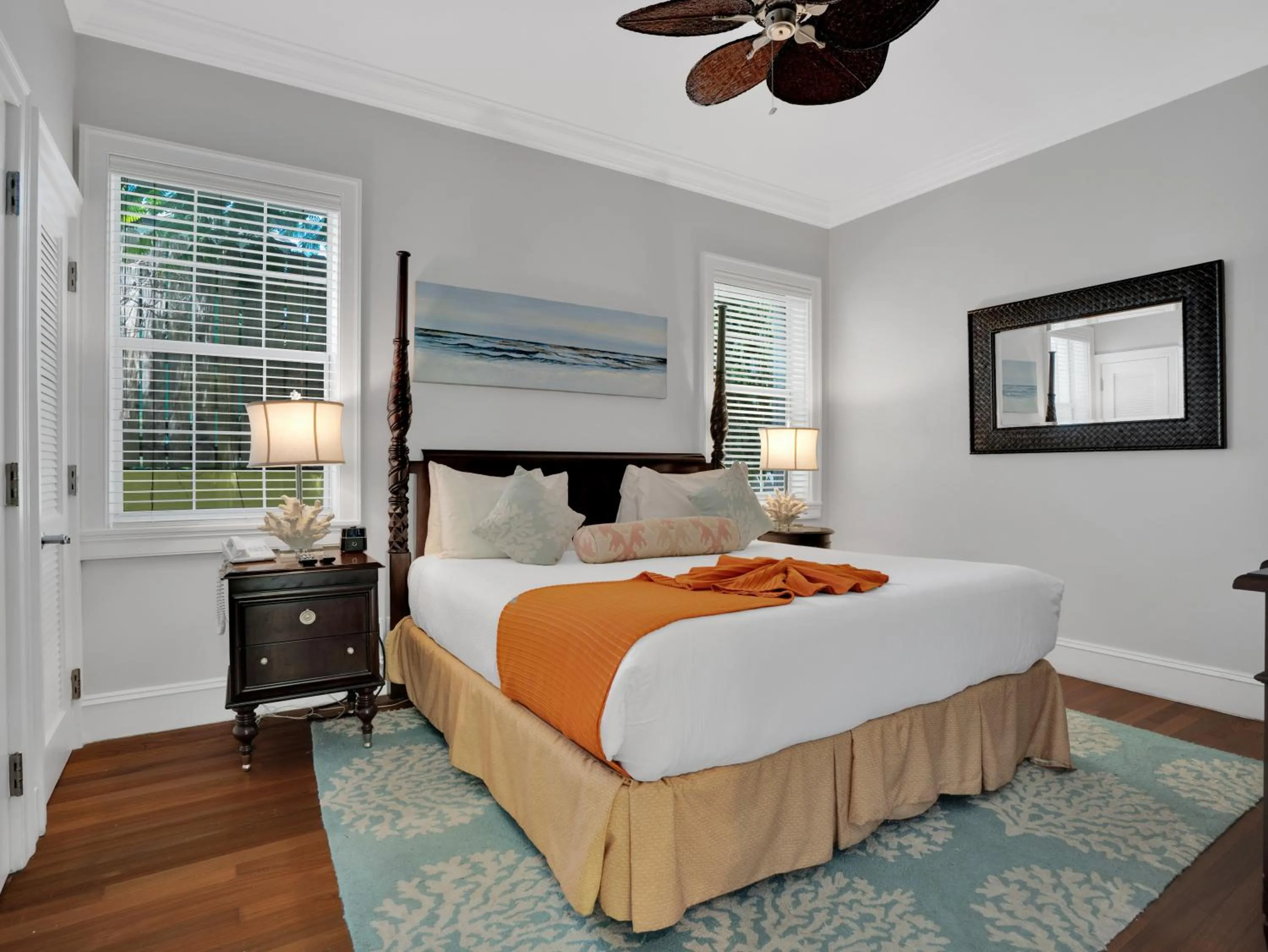 Bed in Valentines Resort & Marina