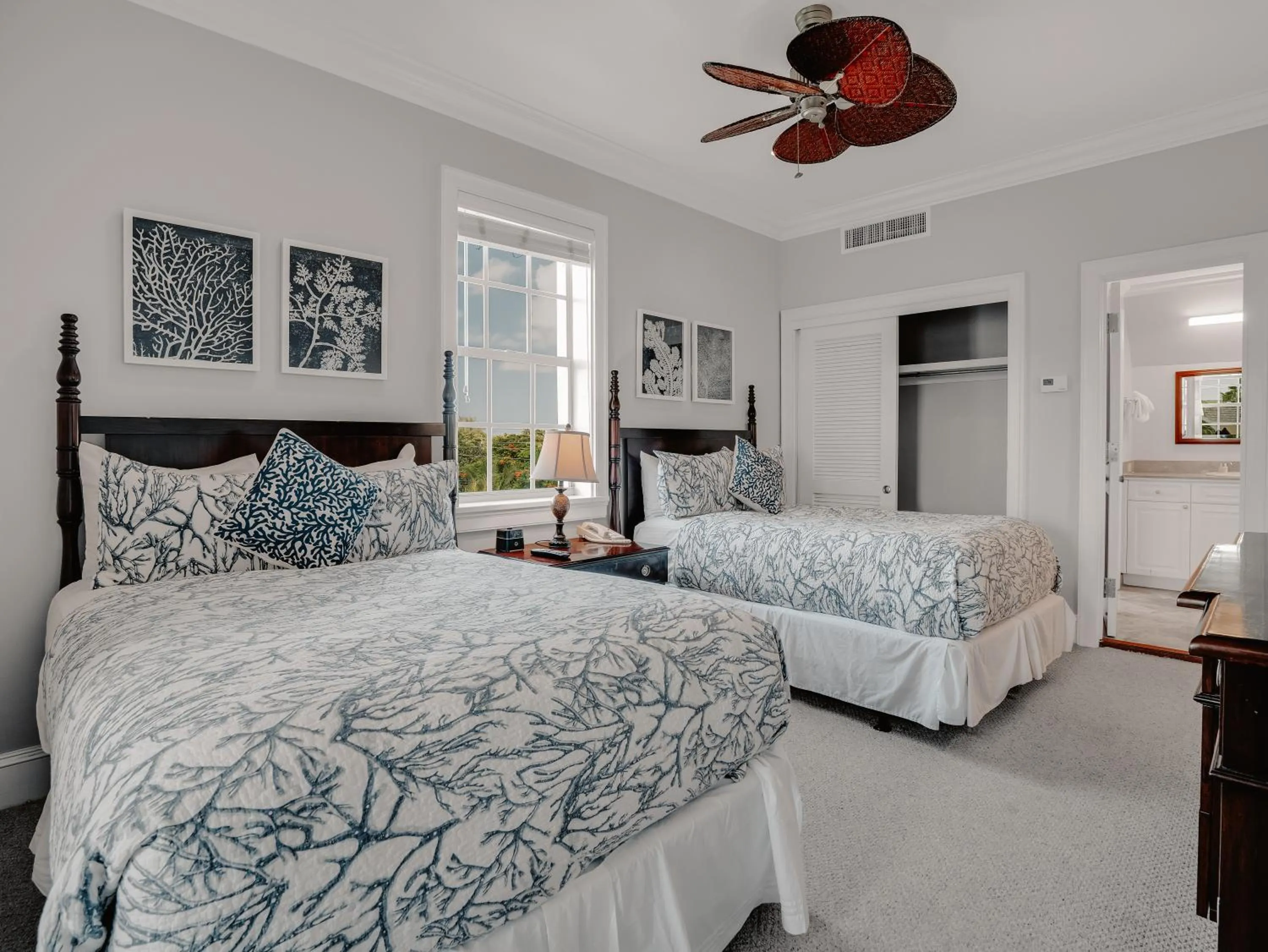 Bed in Valentines Resort & Marina