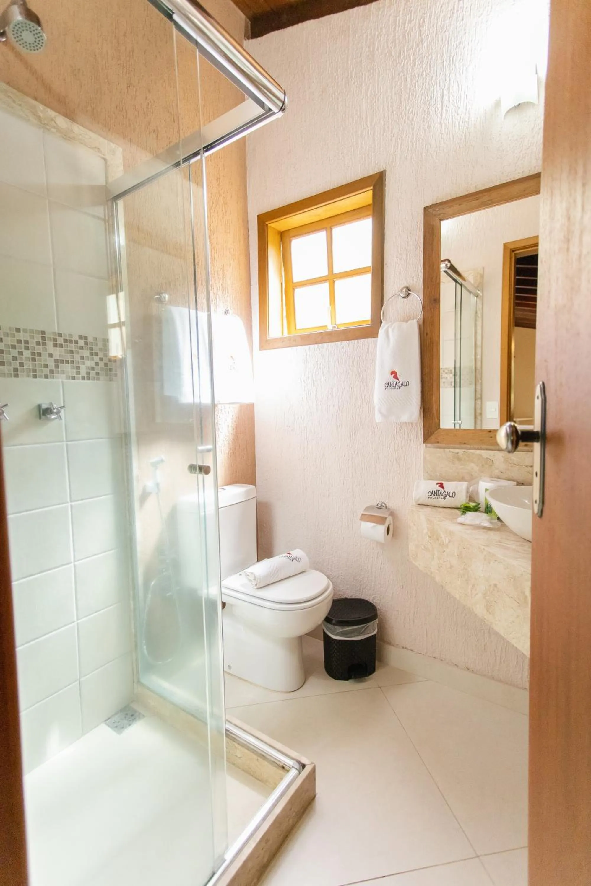 Bathroom in Pousada Cantagalo