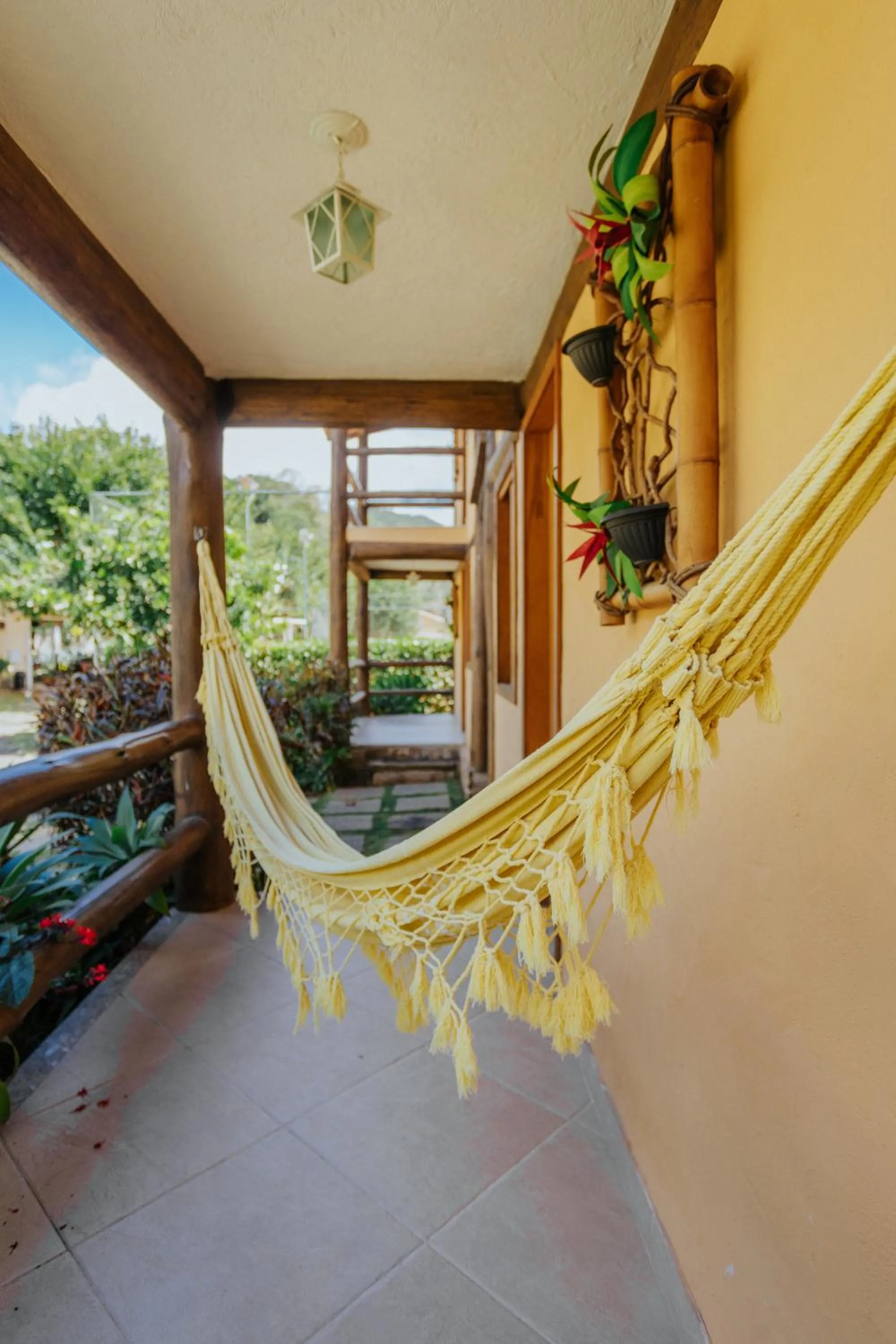 Balcony/Terrace in Pousada Cantagalo