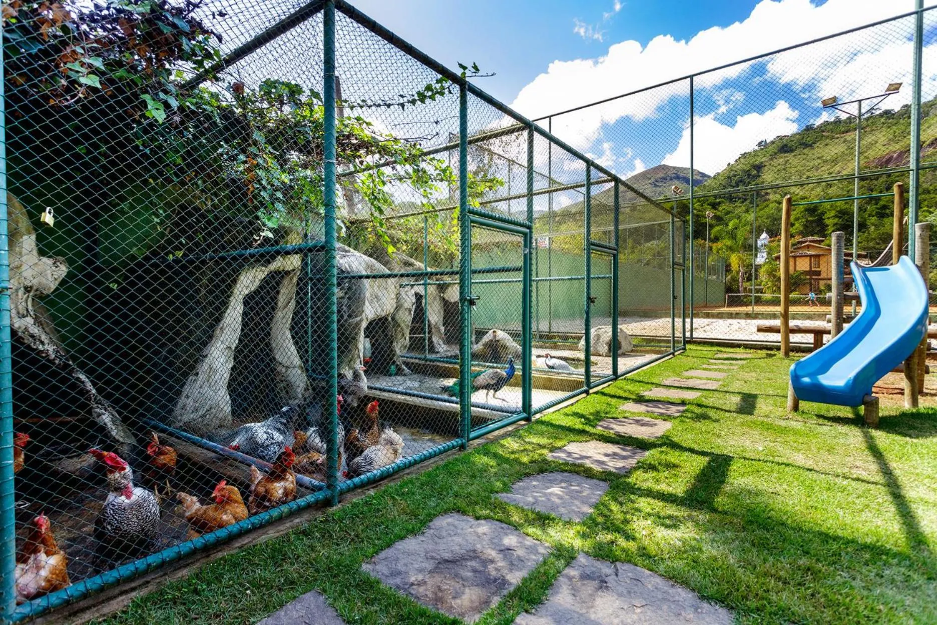 Children play ground in Pousada Cantagalo