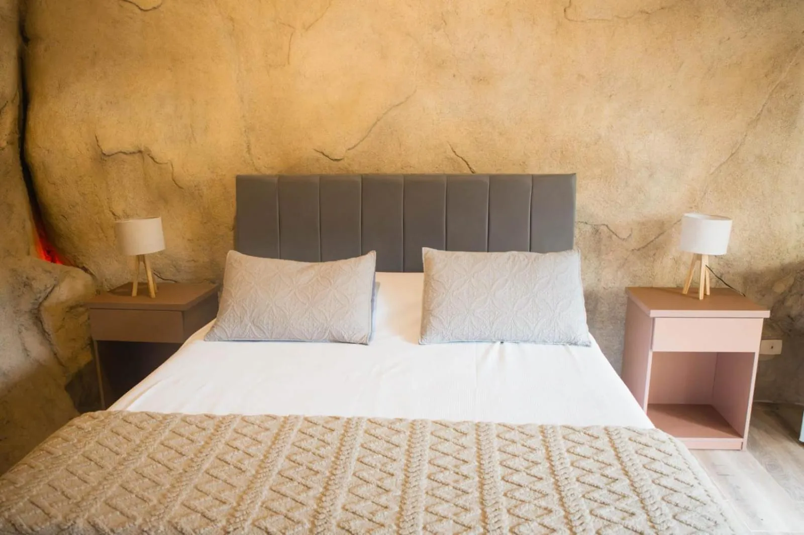 Bed in Pousada Cantagalo