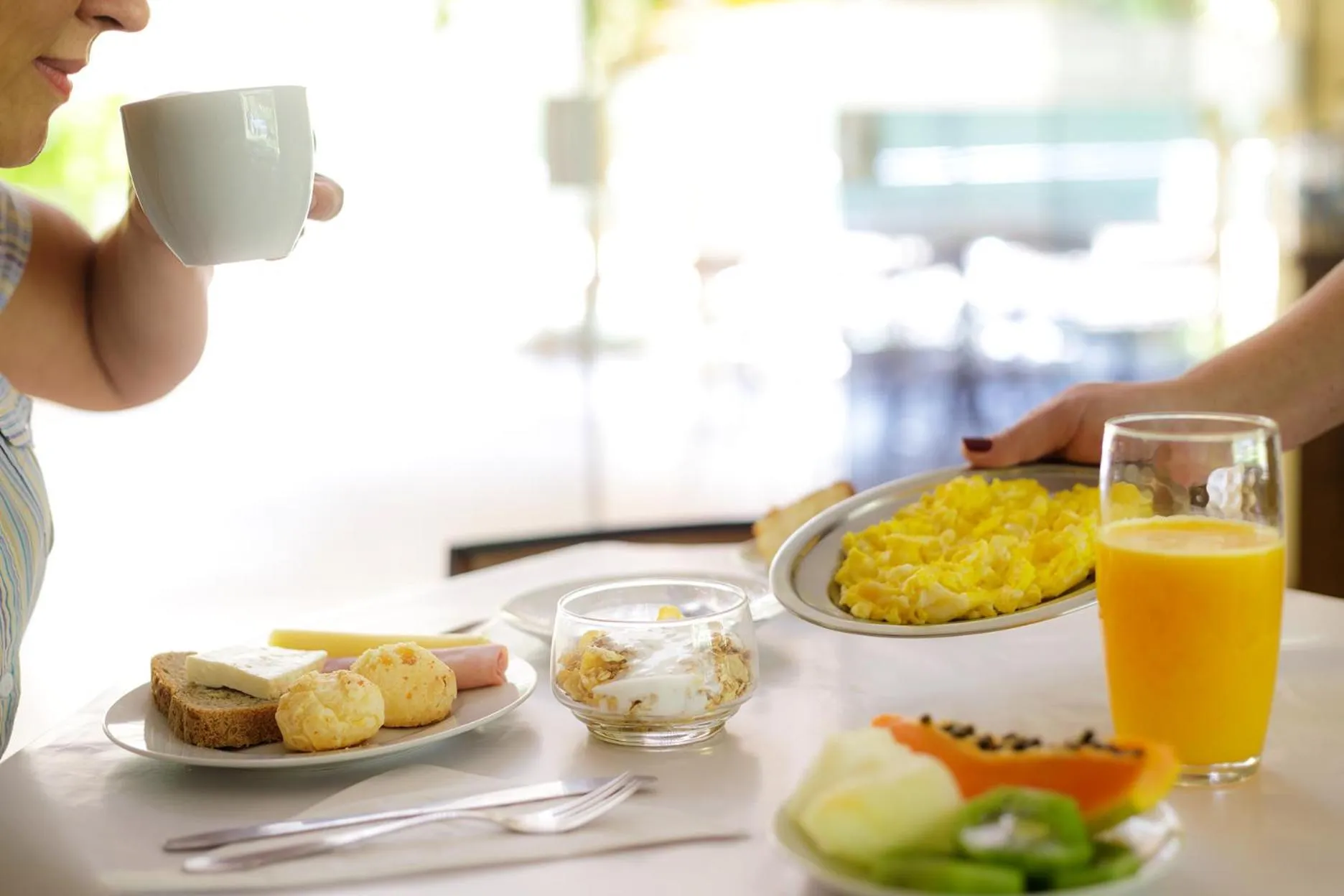 Breakfast in Pousada Cantagalo