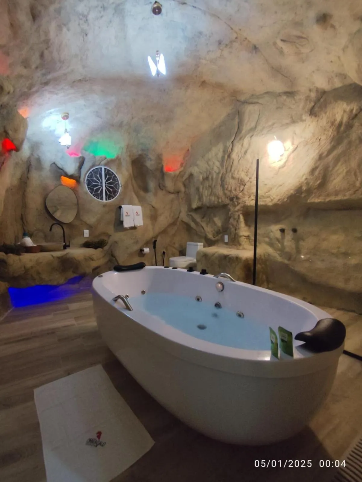 Hot Tub in Pousada Cantagalo