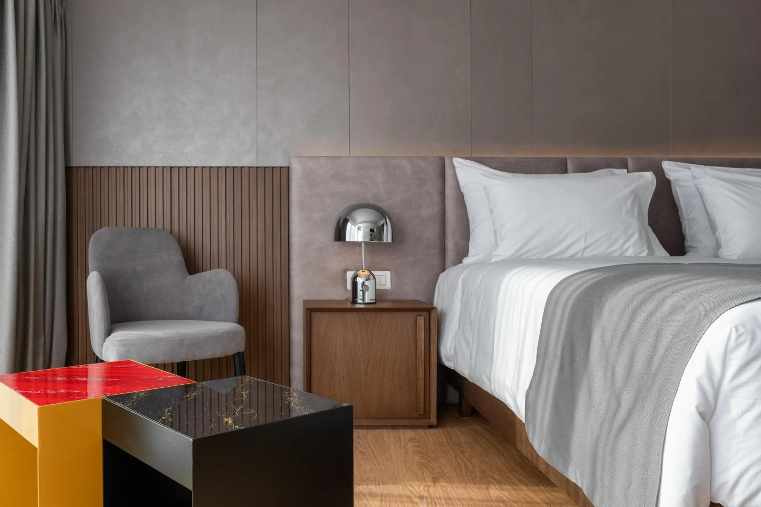 Bed in Elia Ermou Athens Hotel