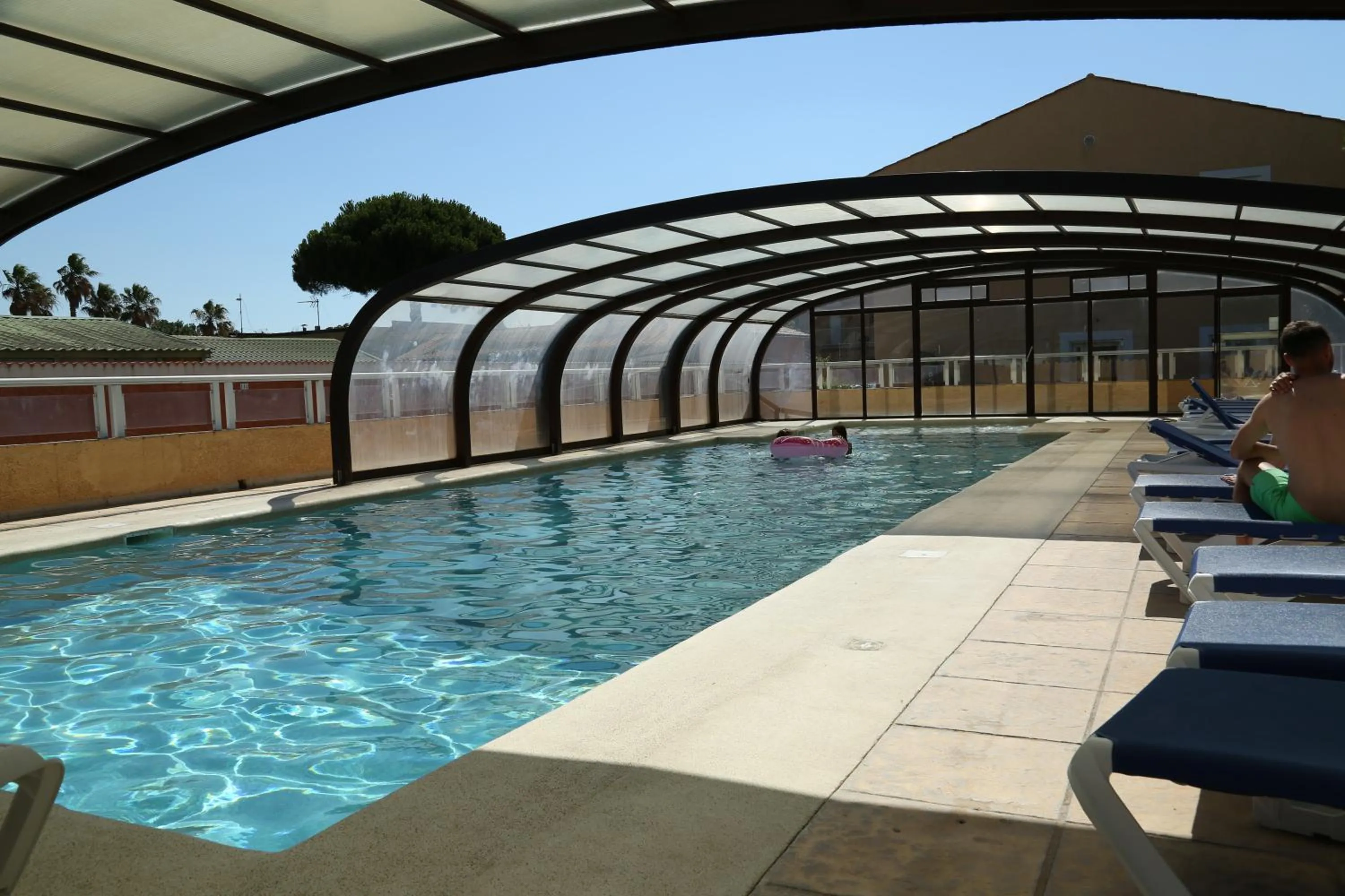 Swimming pool in Hotel Myriam Vias Plage