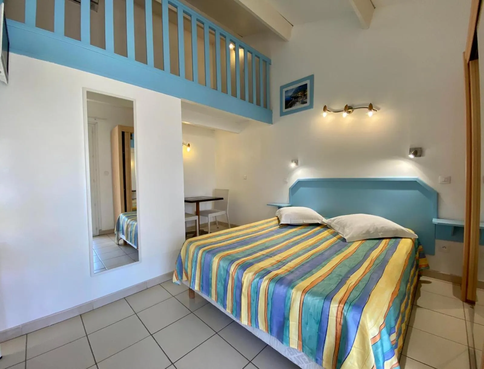 Bedroom in Hotel Myriam Vias Plage