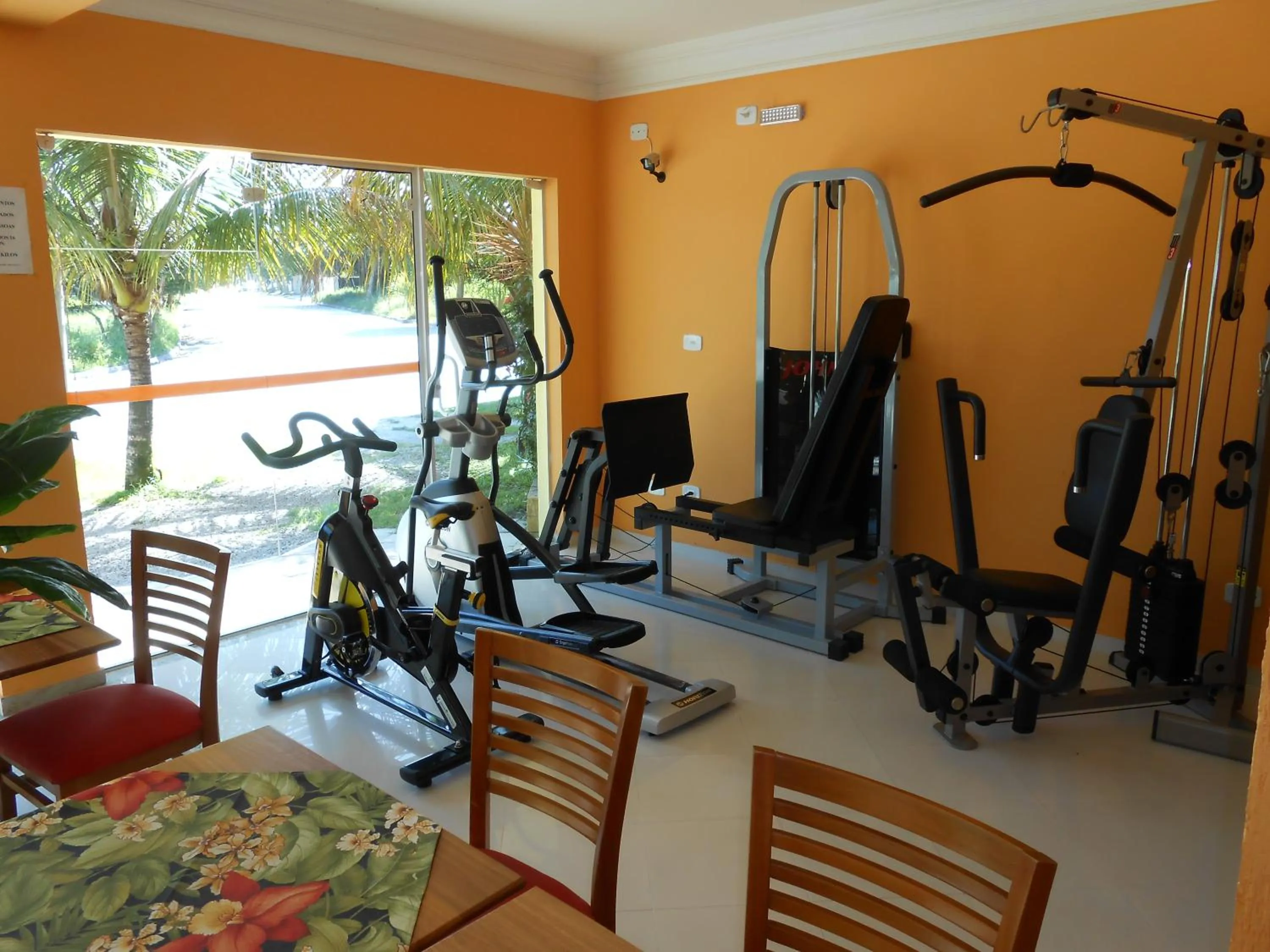 Fitness centre/facilities in Hotel Canto da Riviera
