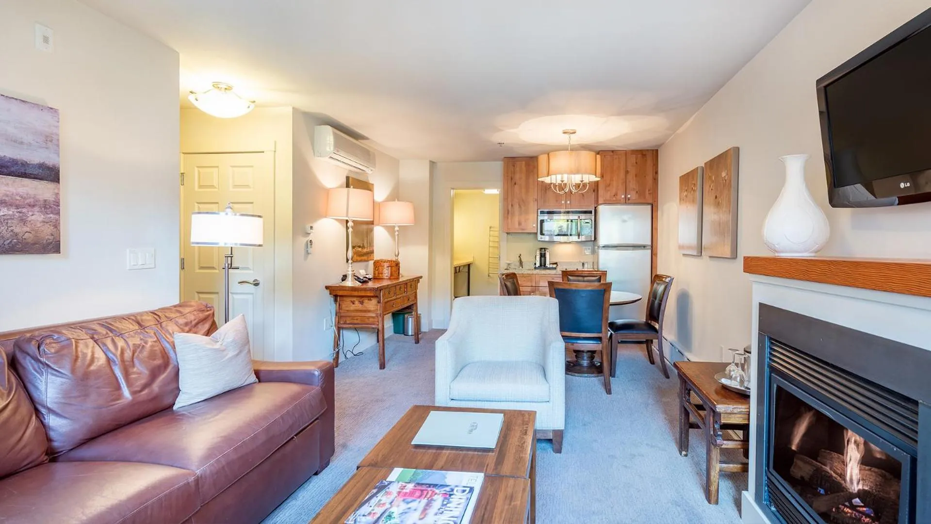 Living room in Hotel Columbia