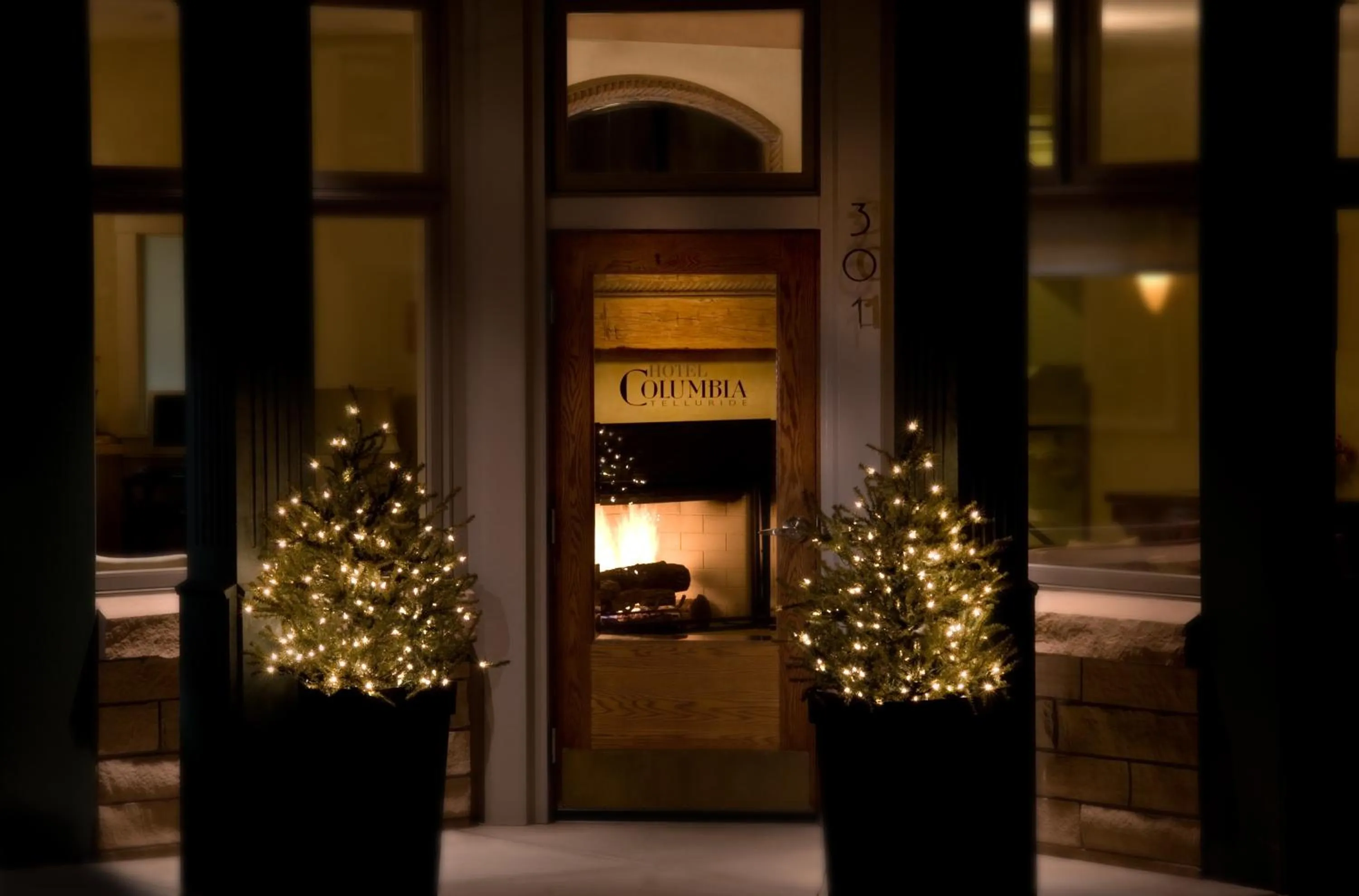 Facade/entrance in Hotel Columbia