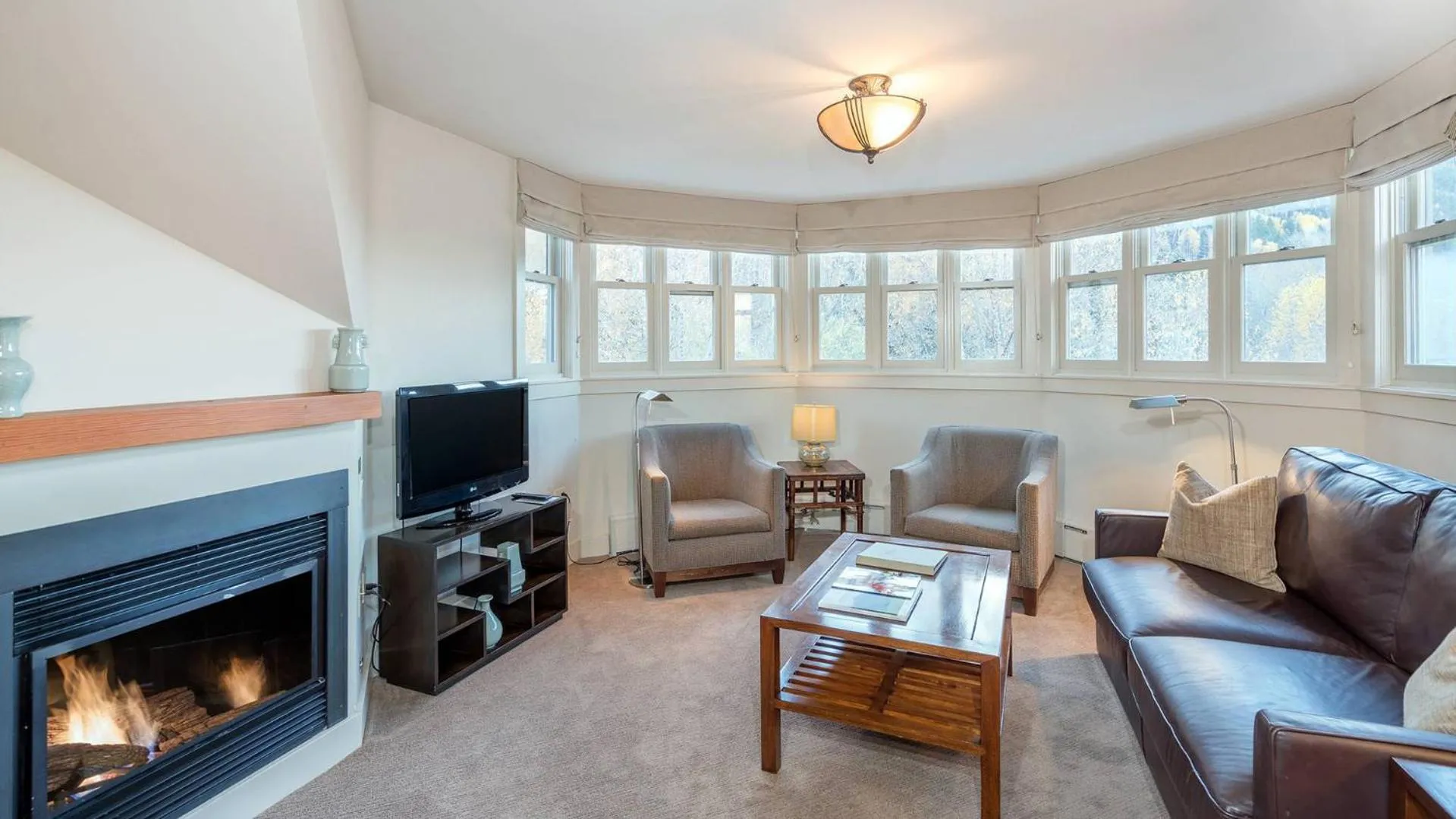 Living room in Hotel Columbia